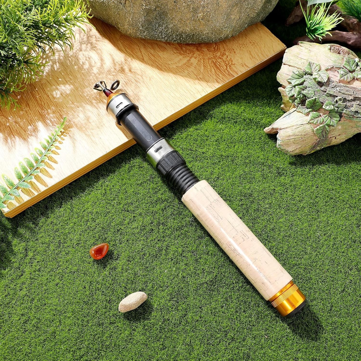 Ultra-Light Telescopic Fishing Pole – 25.6 Inch, Easy to Carry for All Anglers