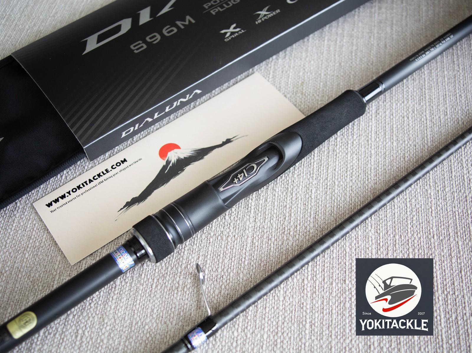 Shimano 23 DIALUNA S96M Baitcasting Rod FREE SHIPPING A2-Watch ProductVideo