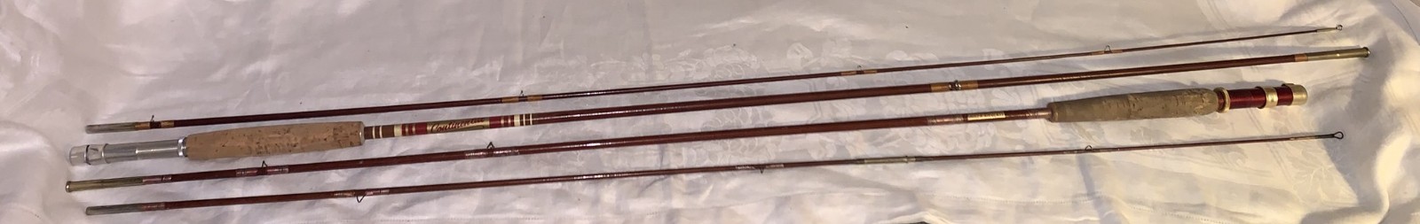2 Fishing Rods Continental 4607 8′ Airex Air Glass 7′