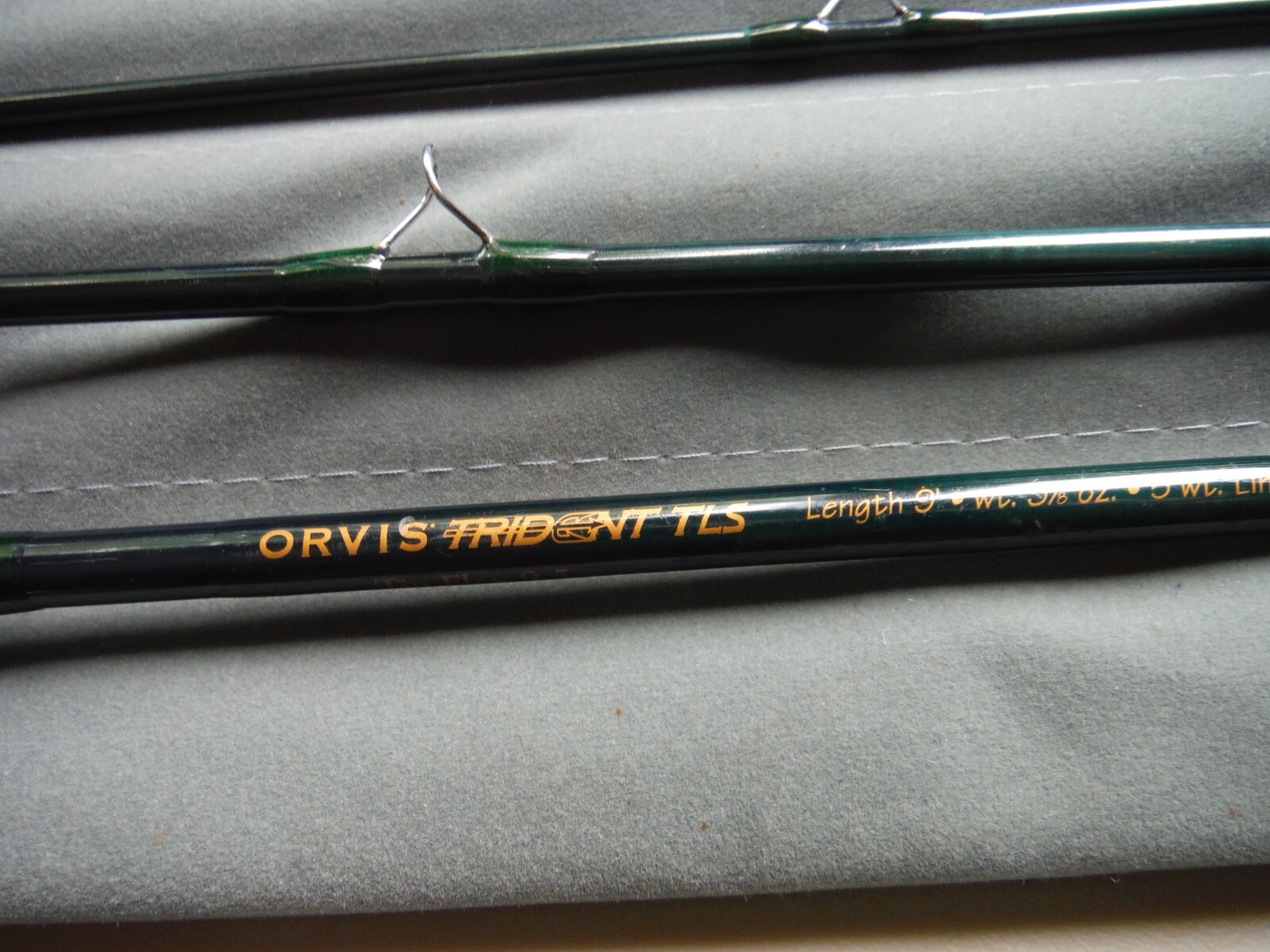 Orvis Trident TLS Tip Flex 9.5, 9′, 4 Pc, 5 Wt, 3 1/8 oz. Graphite Fly Rod