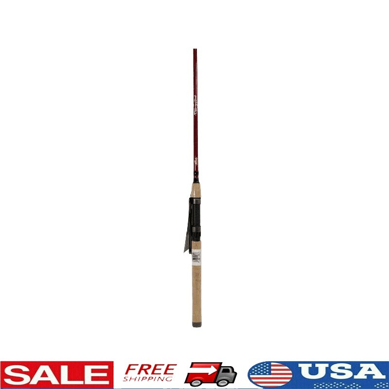 Cherrywood HD 5’6″ Spinning Rod Lightweight Cork Handle Fast Action Fishing Gear