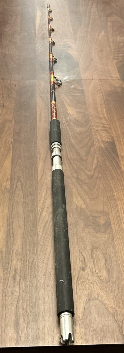 6’7” G Loomis Custom Built John G. Calcagno 40-60 Full Roller Guides HB66-XH L9