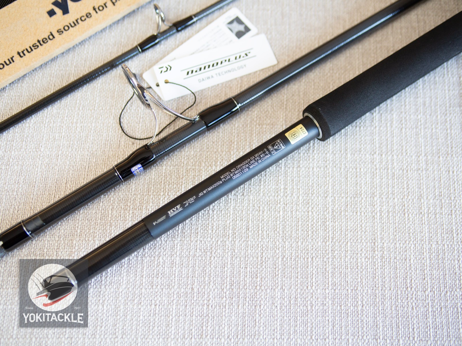 Daiwa DRAGGER SX 95XH-3 3pc Spinning Rod JDM From JAPAN