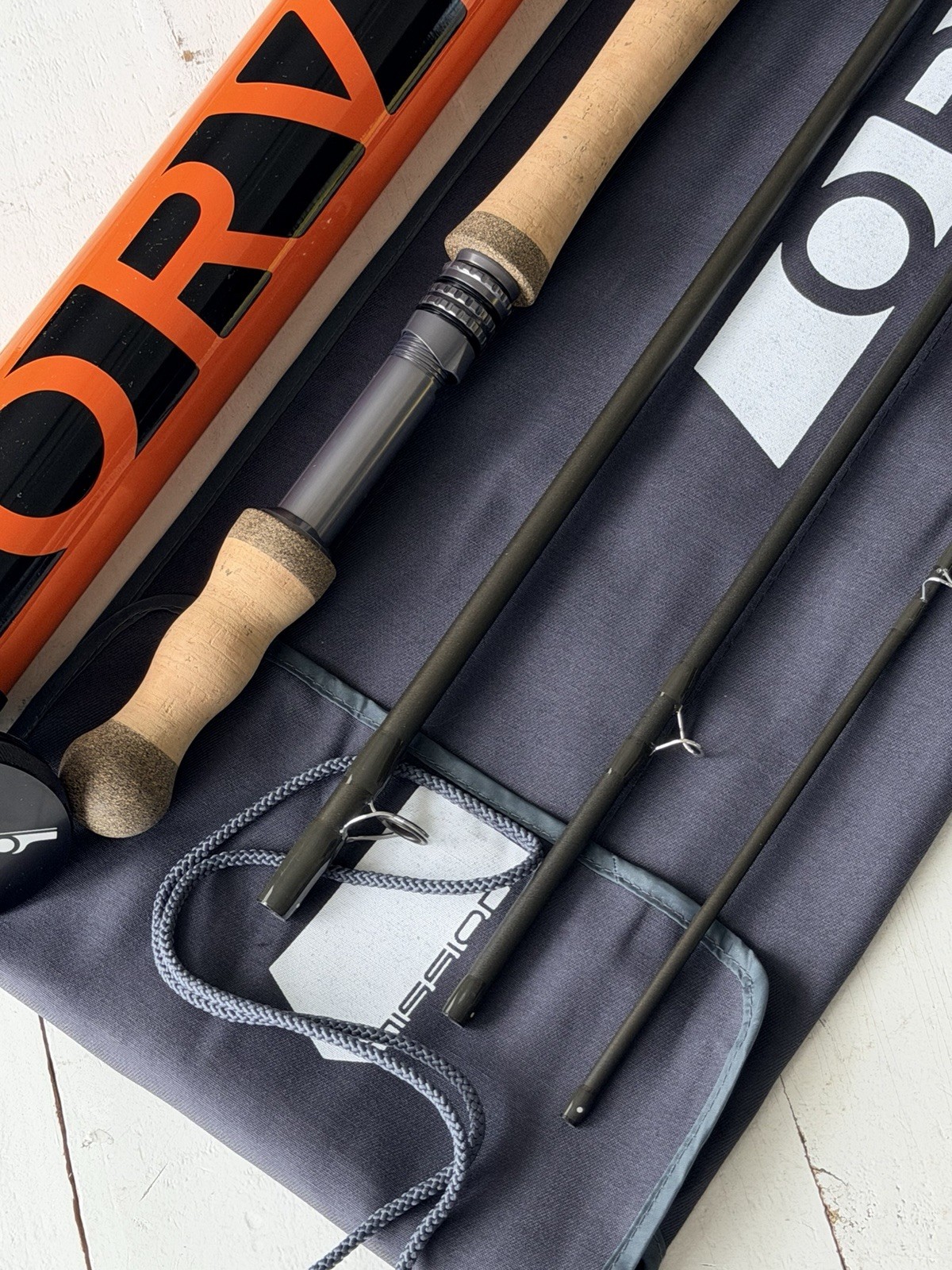 **BEAUTIFUL** 🔥 ORVIS MISSION SWITCH/SPEY 3wt. 11’4”in-4pc Flyrod!🔥