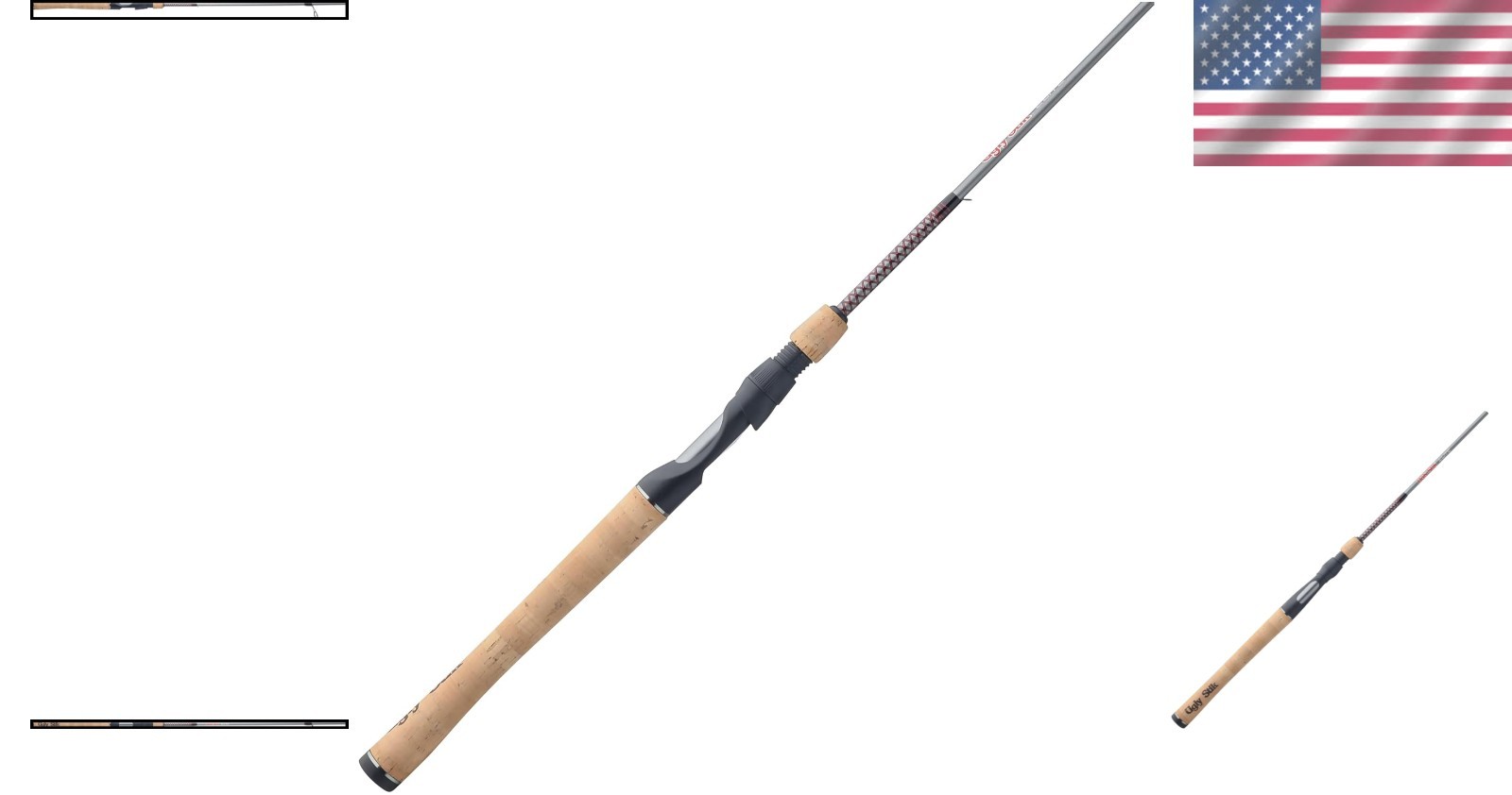 Ultimate 6’6″ Ultra Light Spinning Fishing Rod – Cork Grip & Tough Performance