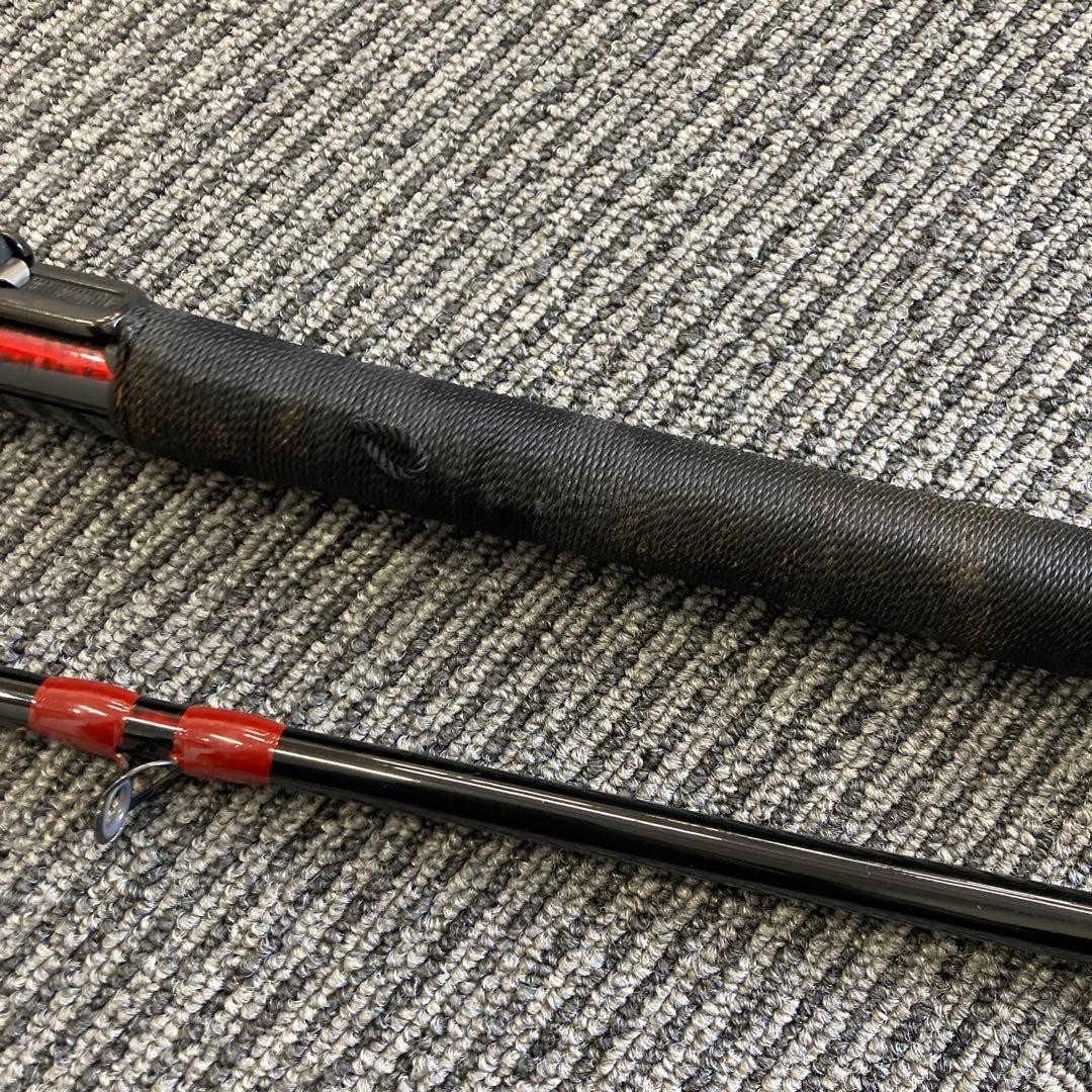 RYOBI Special Mugenkai Shakuri Medium Hard 210 Fishing Rod Black & Red