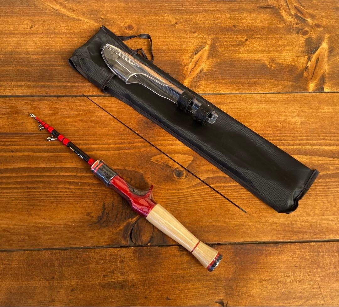 Trout Telescopic Rod 4ft11in Bait Stream & Bass Fishing Cork Grip Used