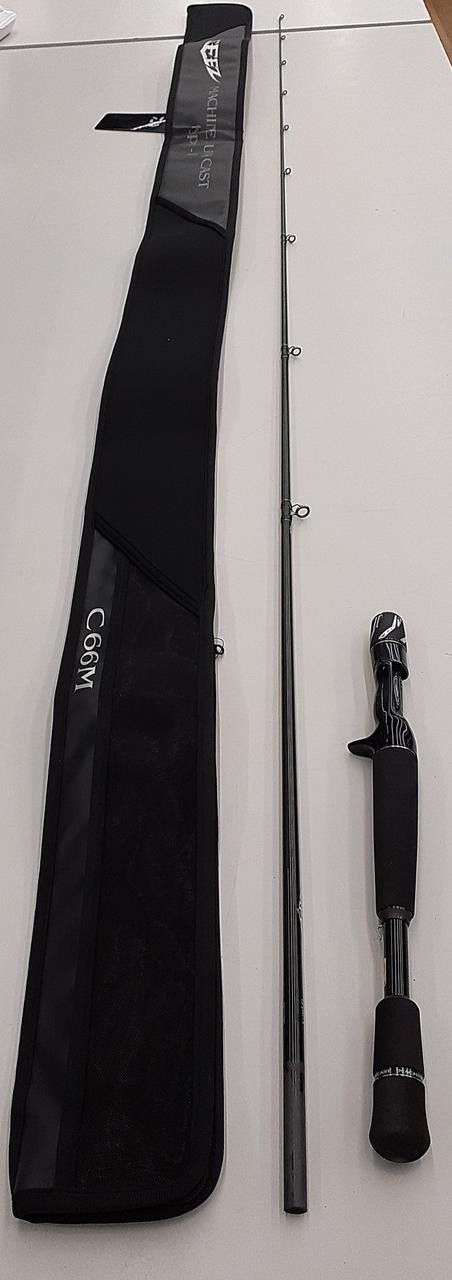 Daiwa Steez C66M Bass Fishing Rod 6’6″ 2-Piece, Medium Power, Fast Action