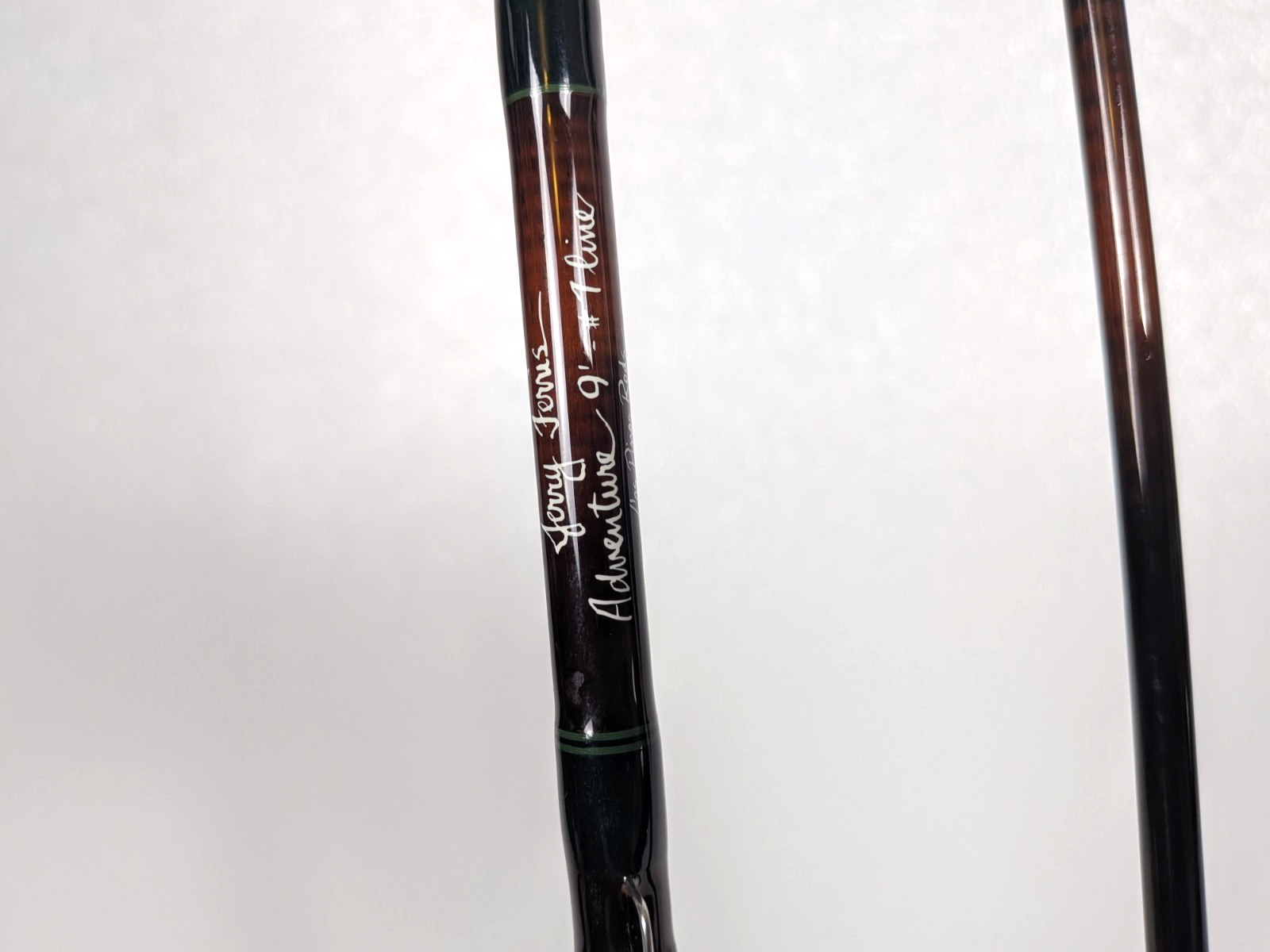 NEW Custom Los Pinos Rods Jerry Ferris 9′ Adventure #7 Lime 2pc Fly Fishing Rod