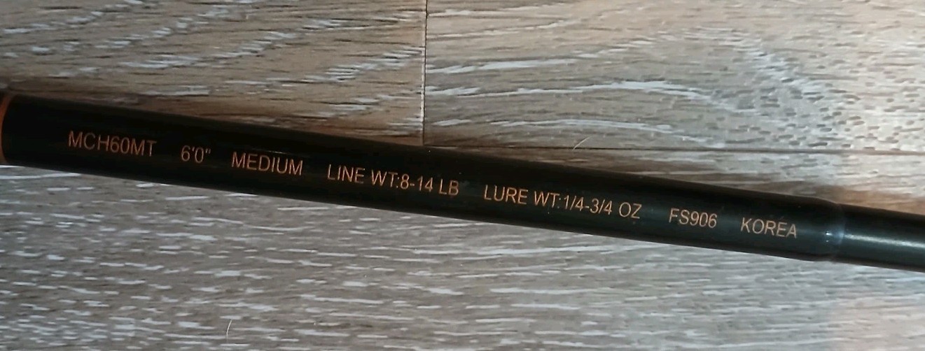 Mitchell Copperhead 6′ Medium Casting Fishing Rod 8-14 Lb 1/4-3/4 Oz Rated
