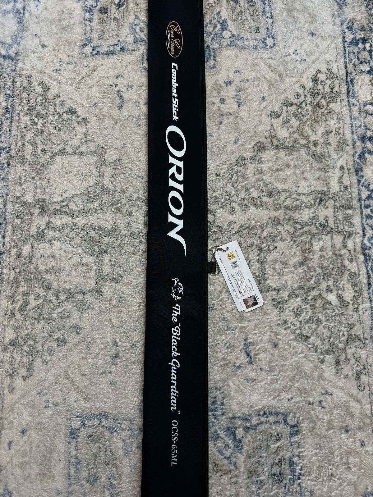 Evergreen Orion OCSS-65ML Black Guardian 6’5″ ML Spinning Rod