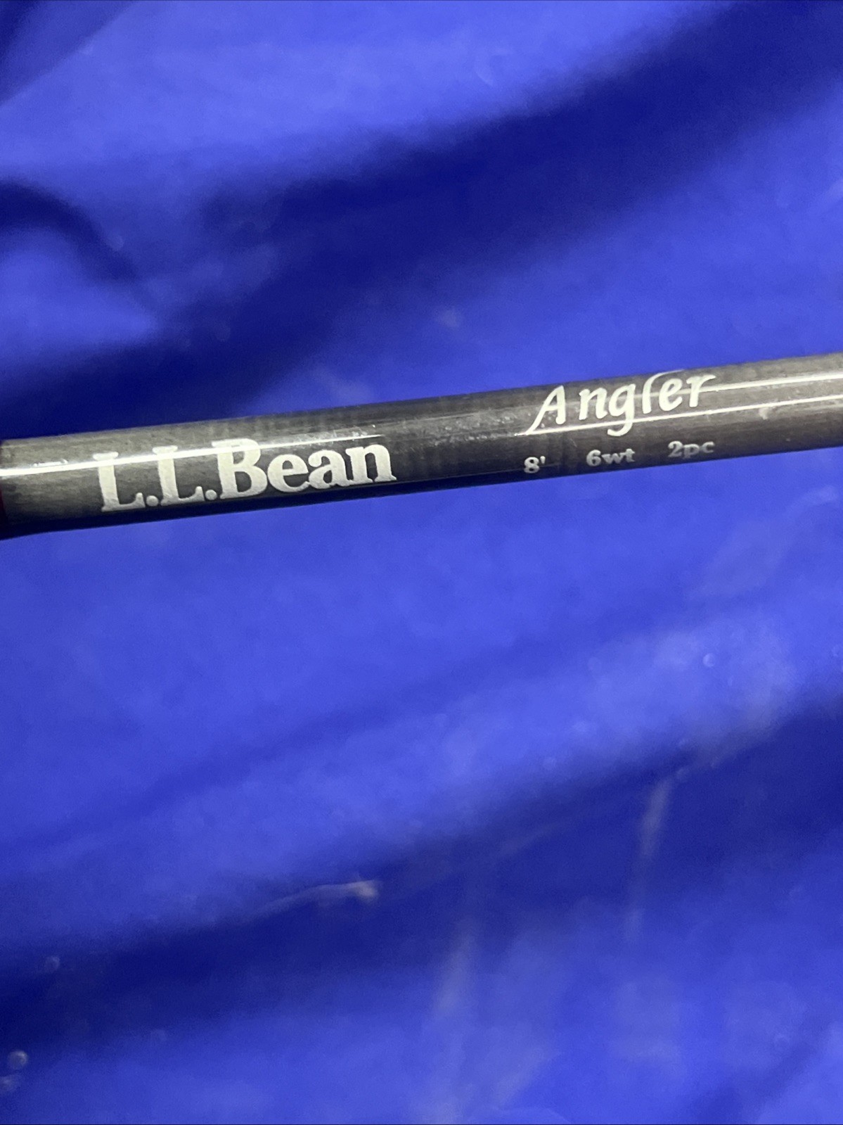 L.L. Bean Angler Fly Fishing Rod 8′ 6wt 2pc BROKEN TIP