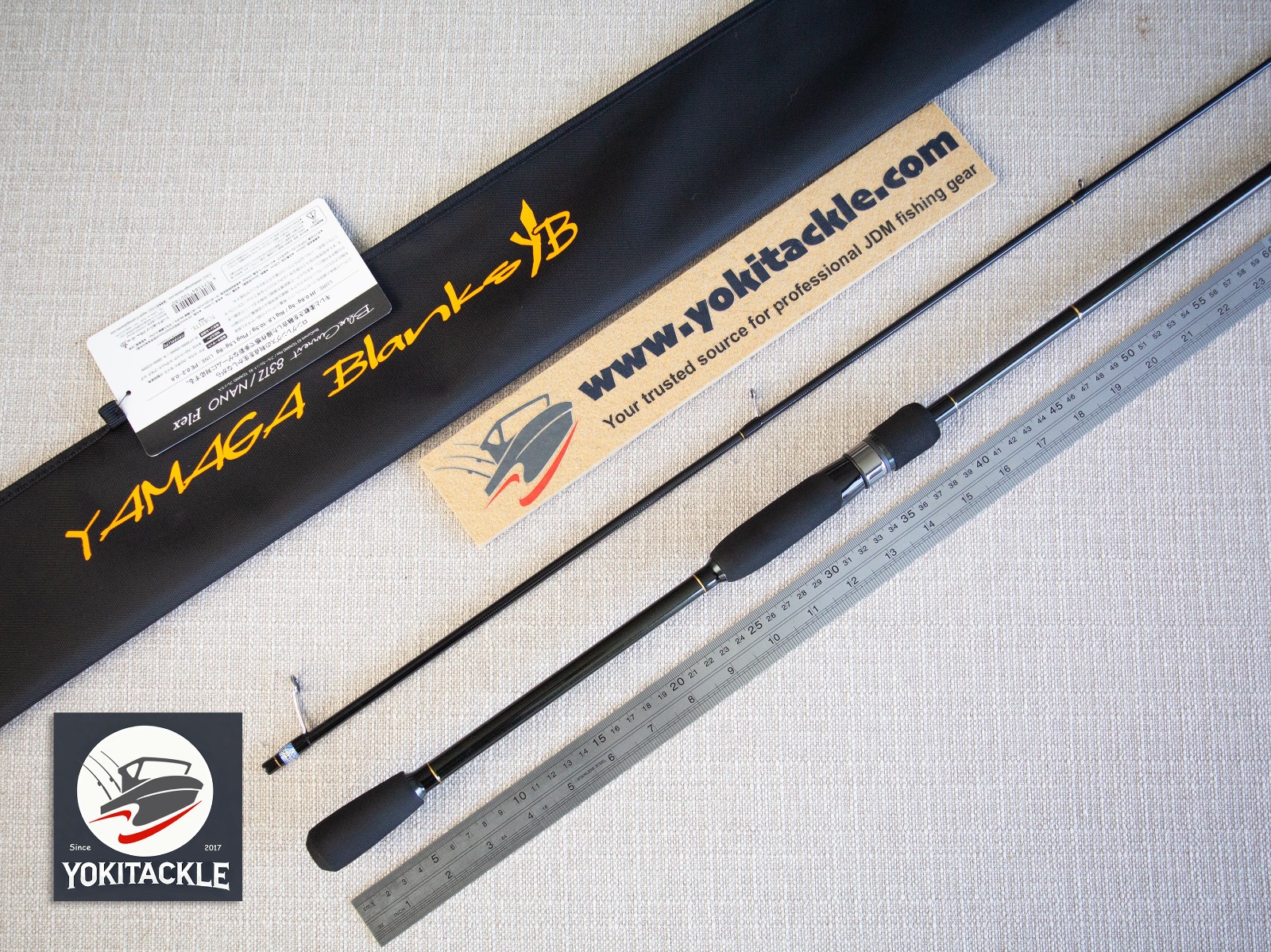 Watch Product Video-YAMAGA Blanks BlueCurrent 83/TZ NANO Flex Fishing Rod A3
