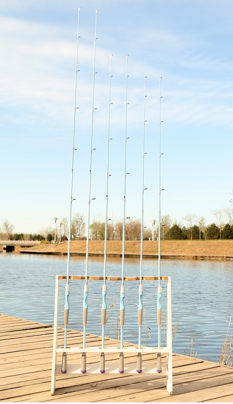 Bass Fishing Rod Carbon Fiber Spinning/Casting Fishing Pole Bait WT 4-32G Rods