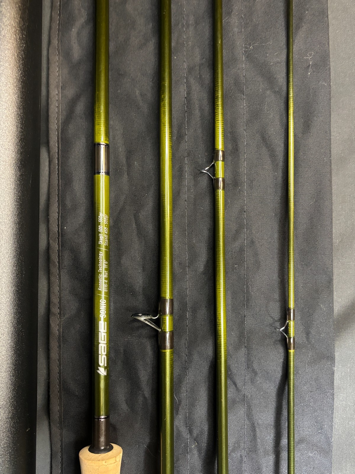 SAGE SONIC 8116-4 11ft 6in 8wt 4pc Excellent Condition /Serial AQ20757