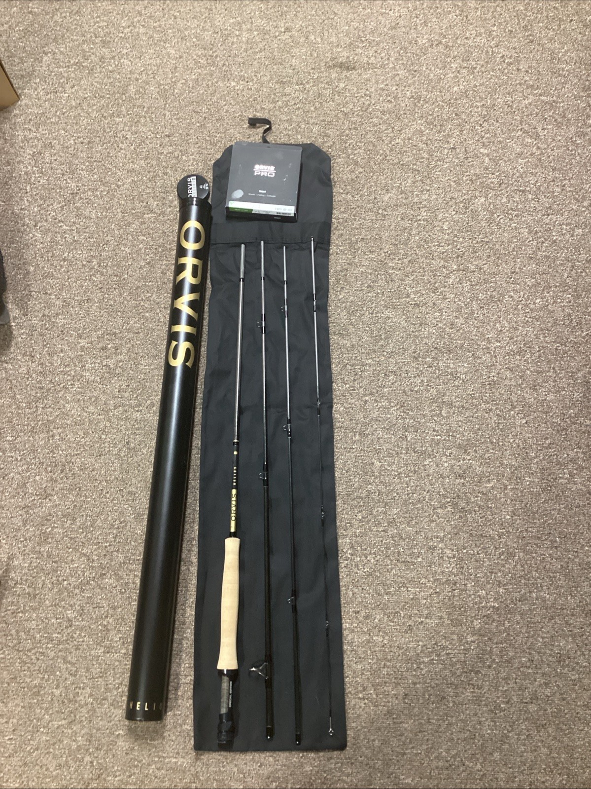 Orvis Helios Anniversary Fly Rod 954-4 With Fly Line