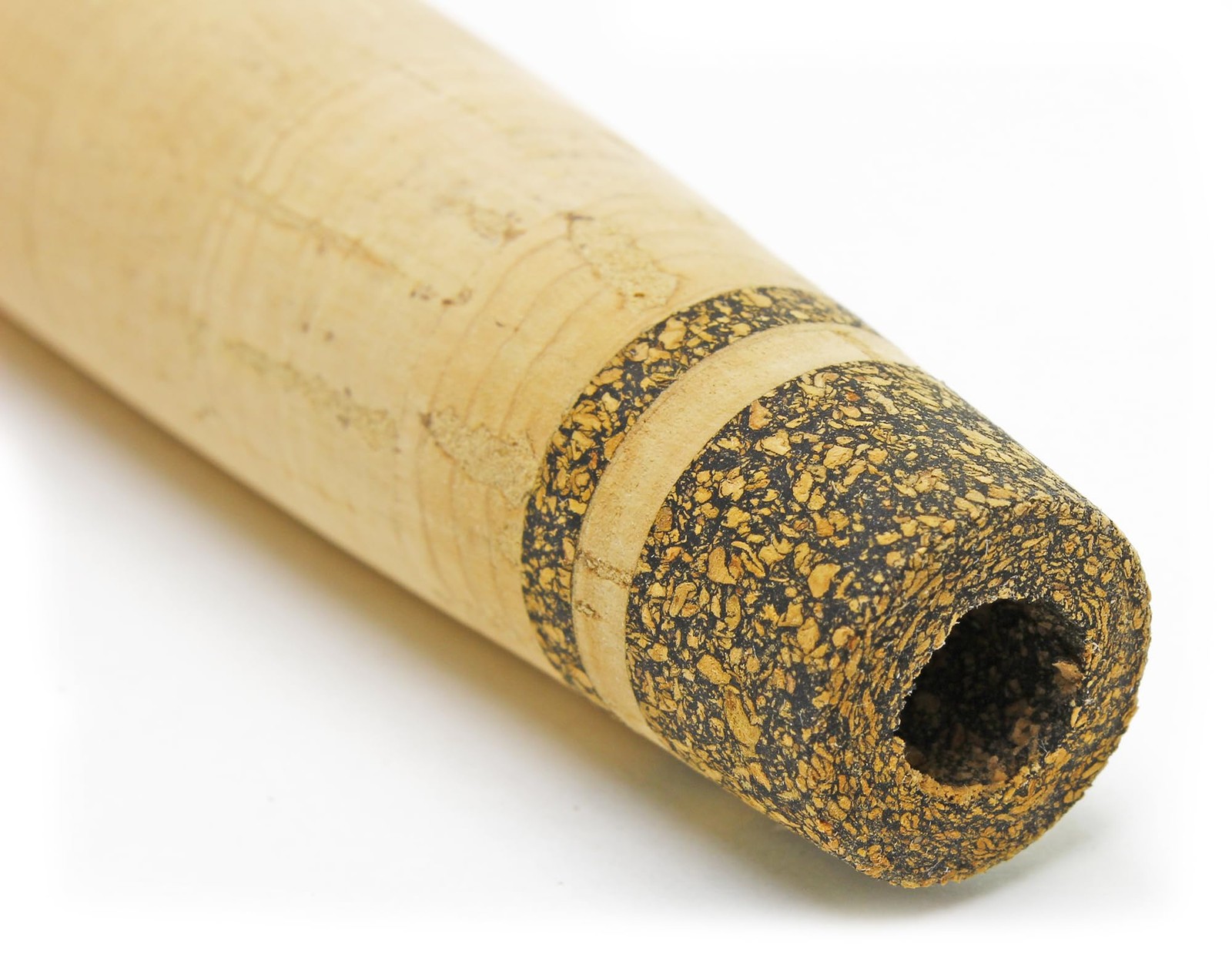 AXISCO Fly Cork Grip Burl Edge Half Wells 180mm 9mm Fly Rod Handle