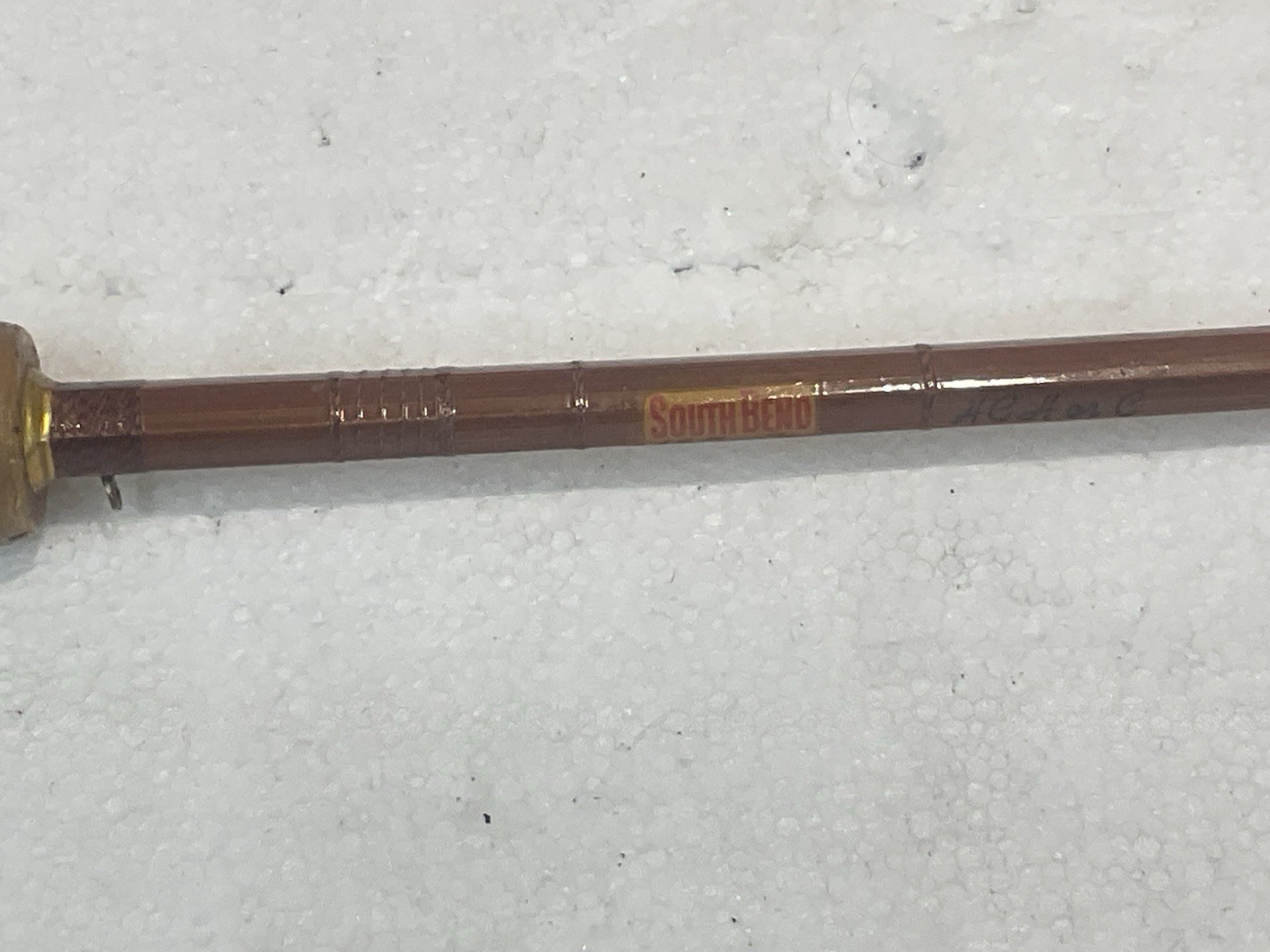 Vintage Southbend Bamboo 9’ Fly Rod # 47-9 3 Pc Set W/ Carrier Tube