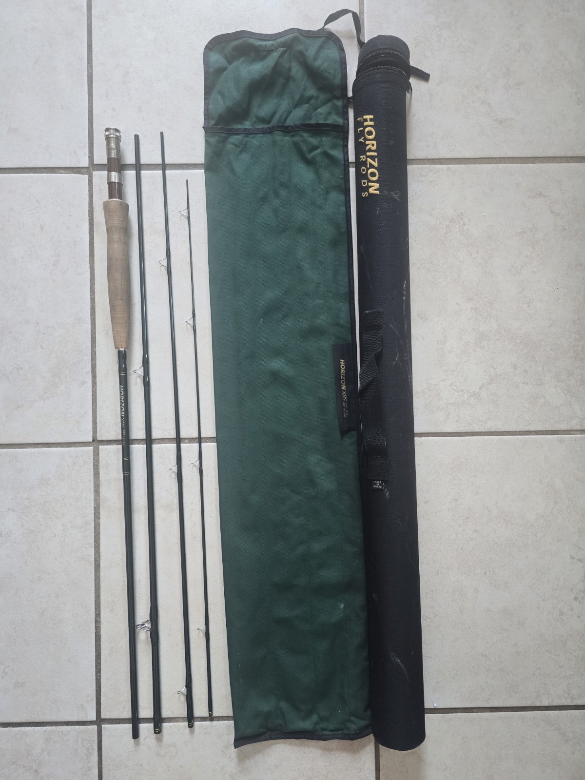 Fly Fishing Rod Horizon XRS 905 – 4PCE 9′ #5 Line New Graphite With Cases