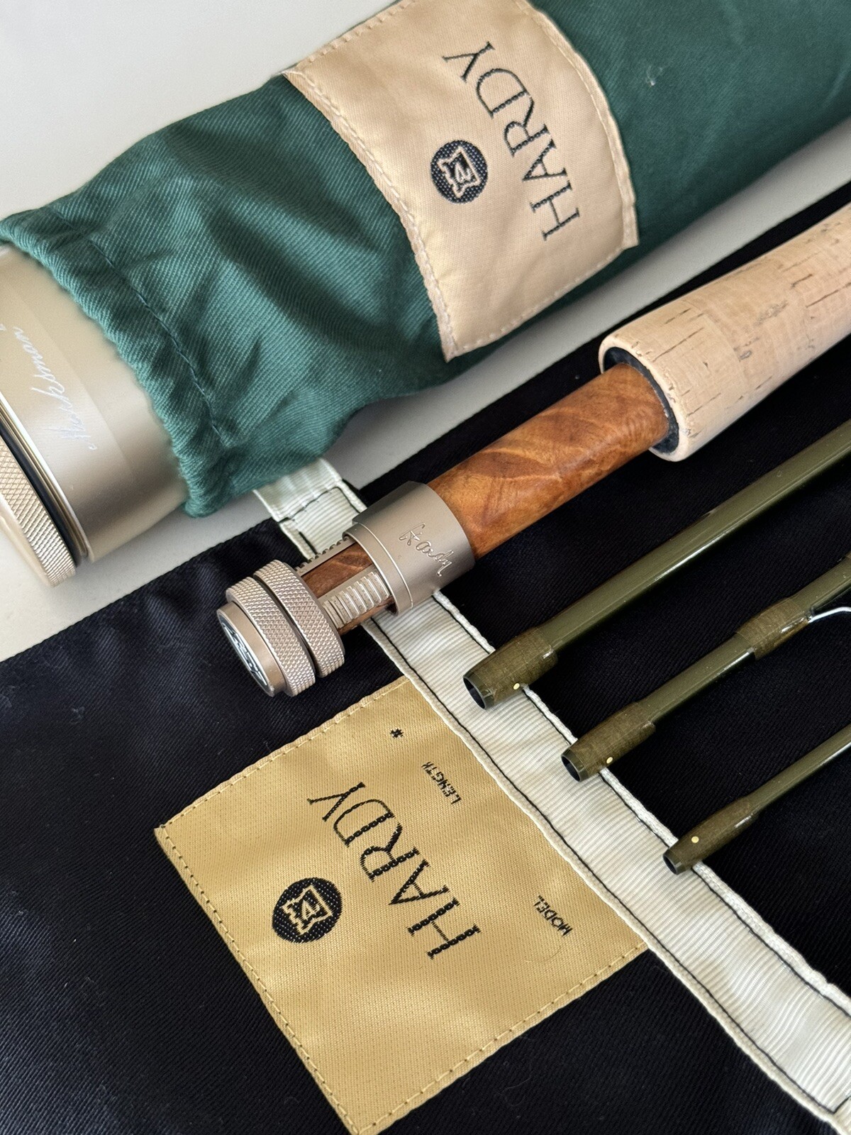 **BEAUTIFUL** HARDY MARKSMAN 2. 5wt 8’6”in~4pc Fly Rod!! 🔥MINT🔥