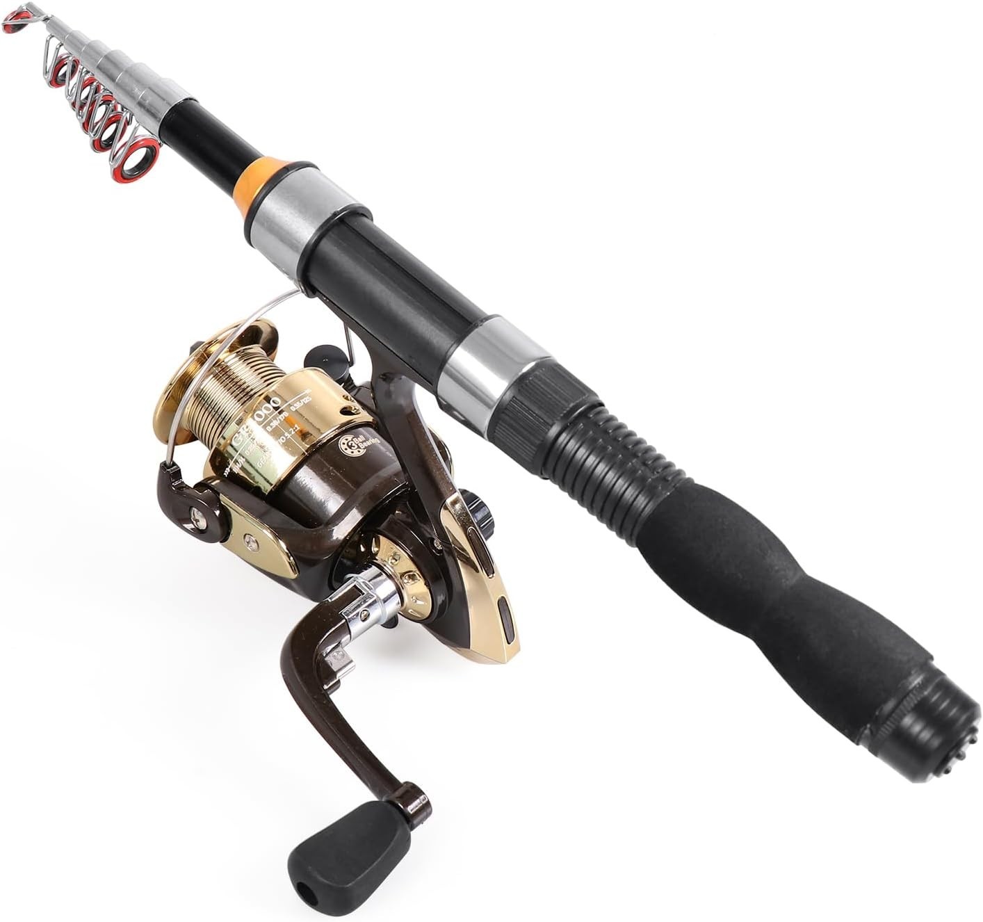 Durable 4.9ft Extendable Fishing Rod – Perfect for Beginners and Skilled Anglers