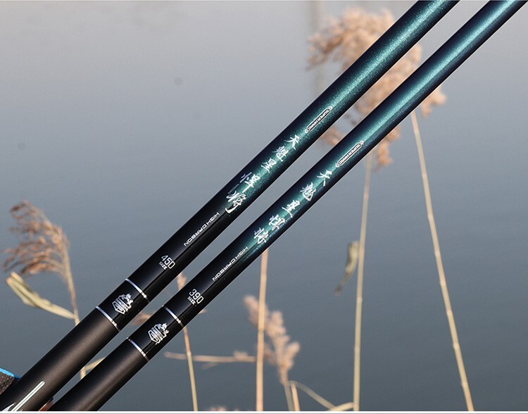 Fishing Rods Carbon Fiber Telescopic Fishing Rod Hand Stream Pole 2.7m-6.3m Pole