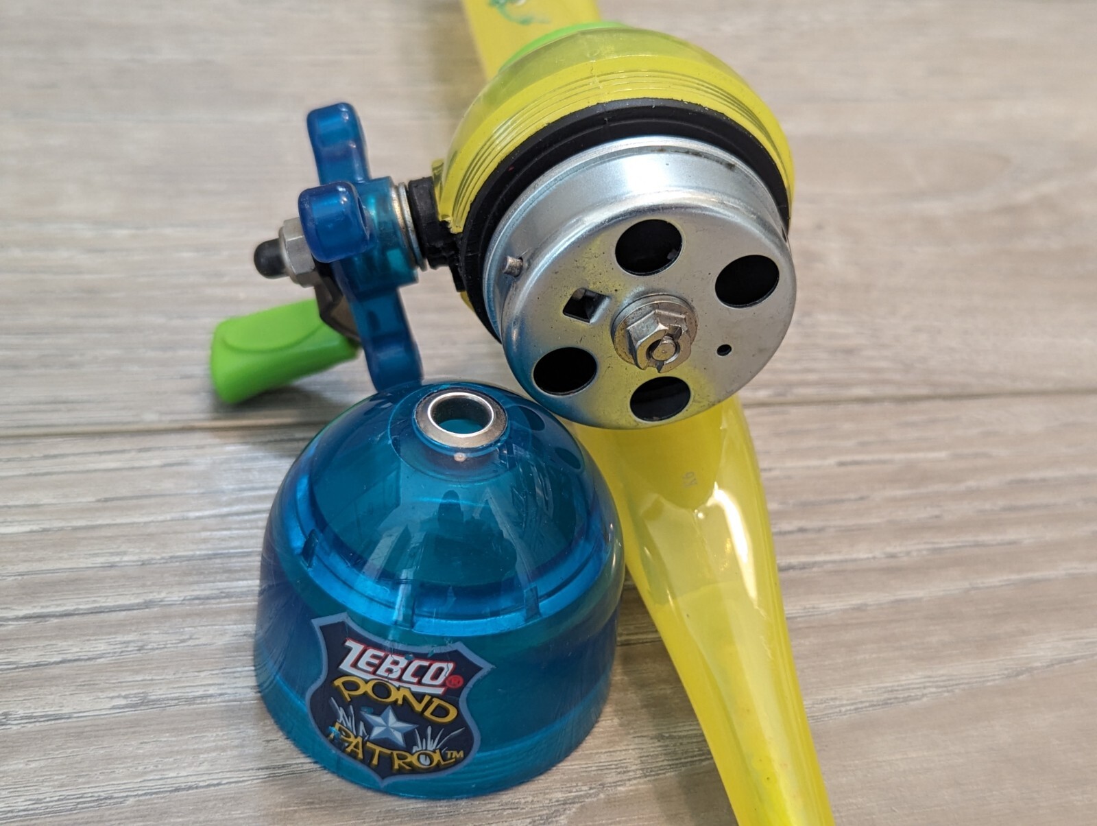 Zebco Floating Combo Pond Patrol Kids Spincast Reel Fishing Rod