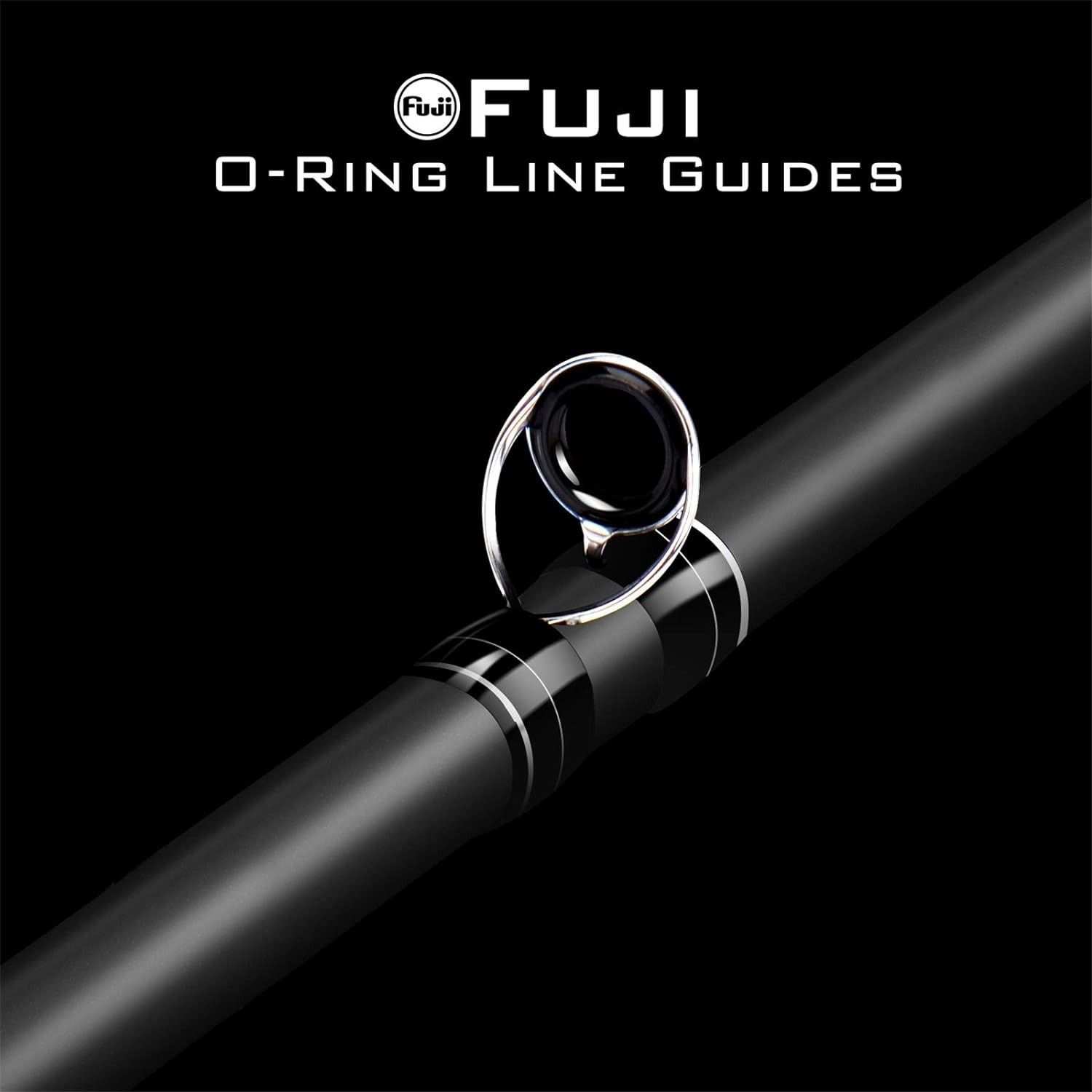 Graphite Casting Rod 7 Feet 6 Inches Durable Construction for Bass Trout Fishing