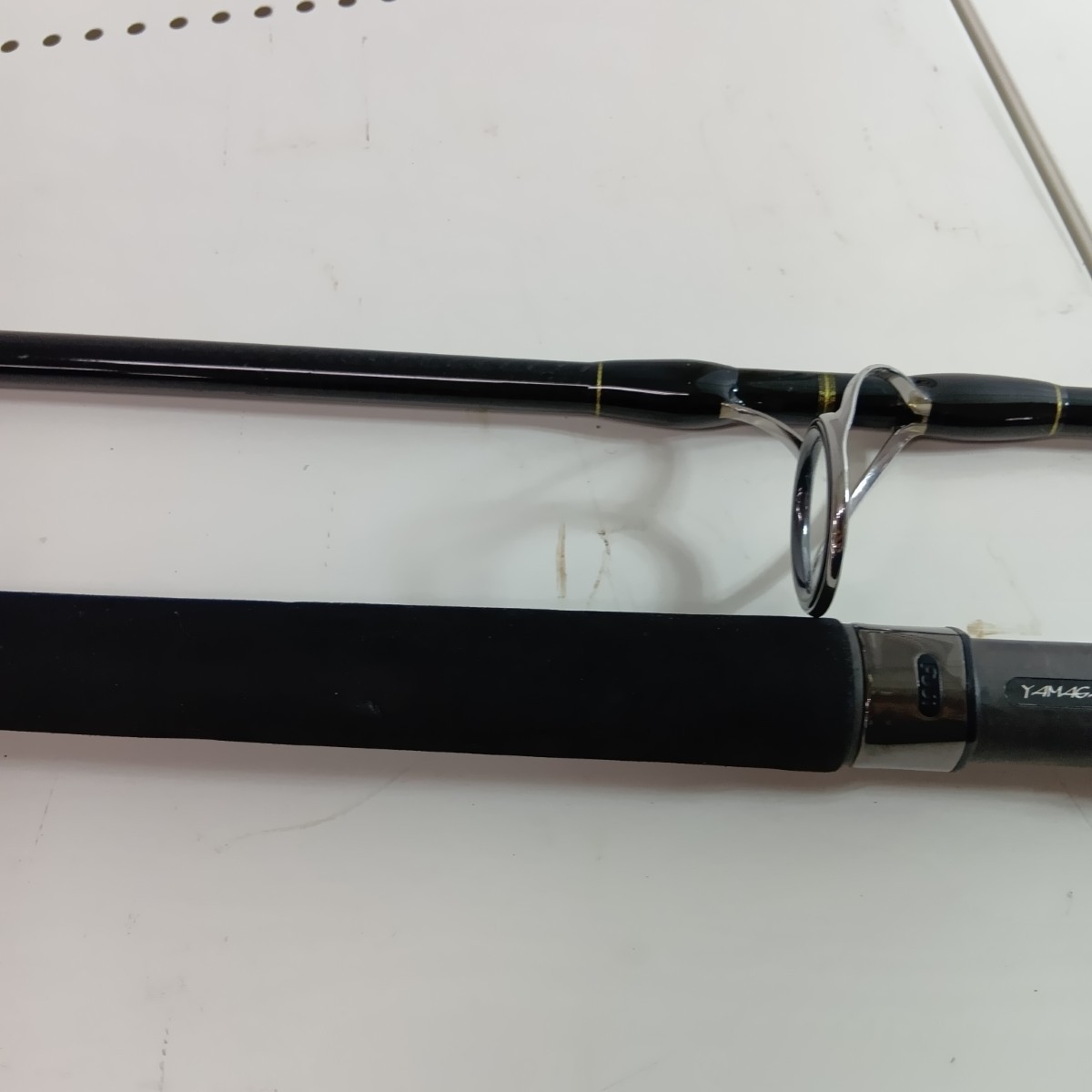 YAMAGA Blanks Fishing Rod, Lure Rod, Scratches, Condition: AB, Blue Sniper 8.5/6