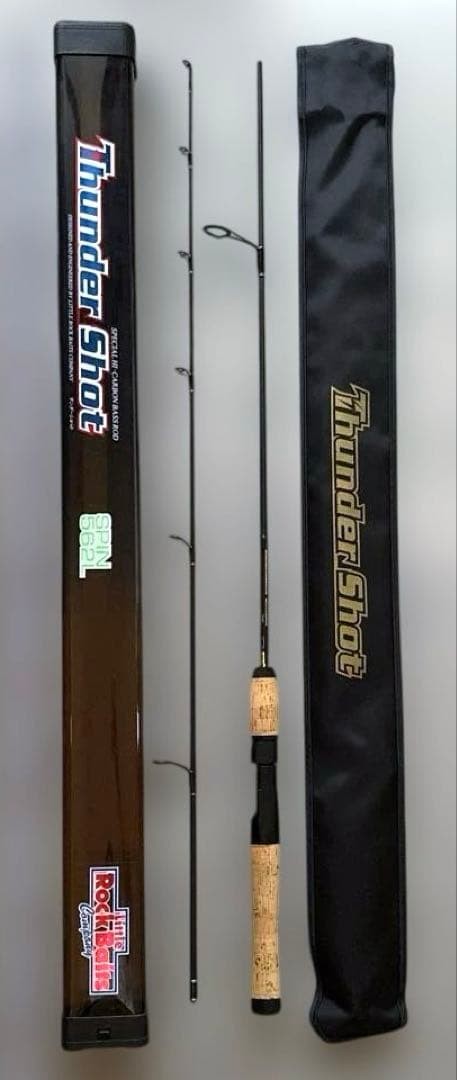 Little Rock Baits Thunder Shot Bass Fishing Rod Near Mint Condition