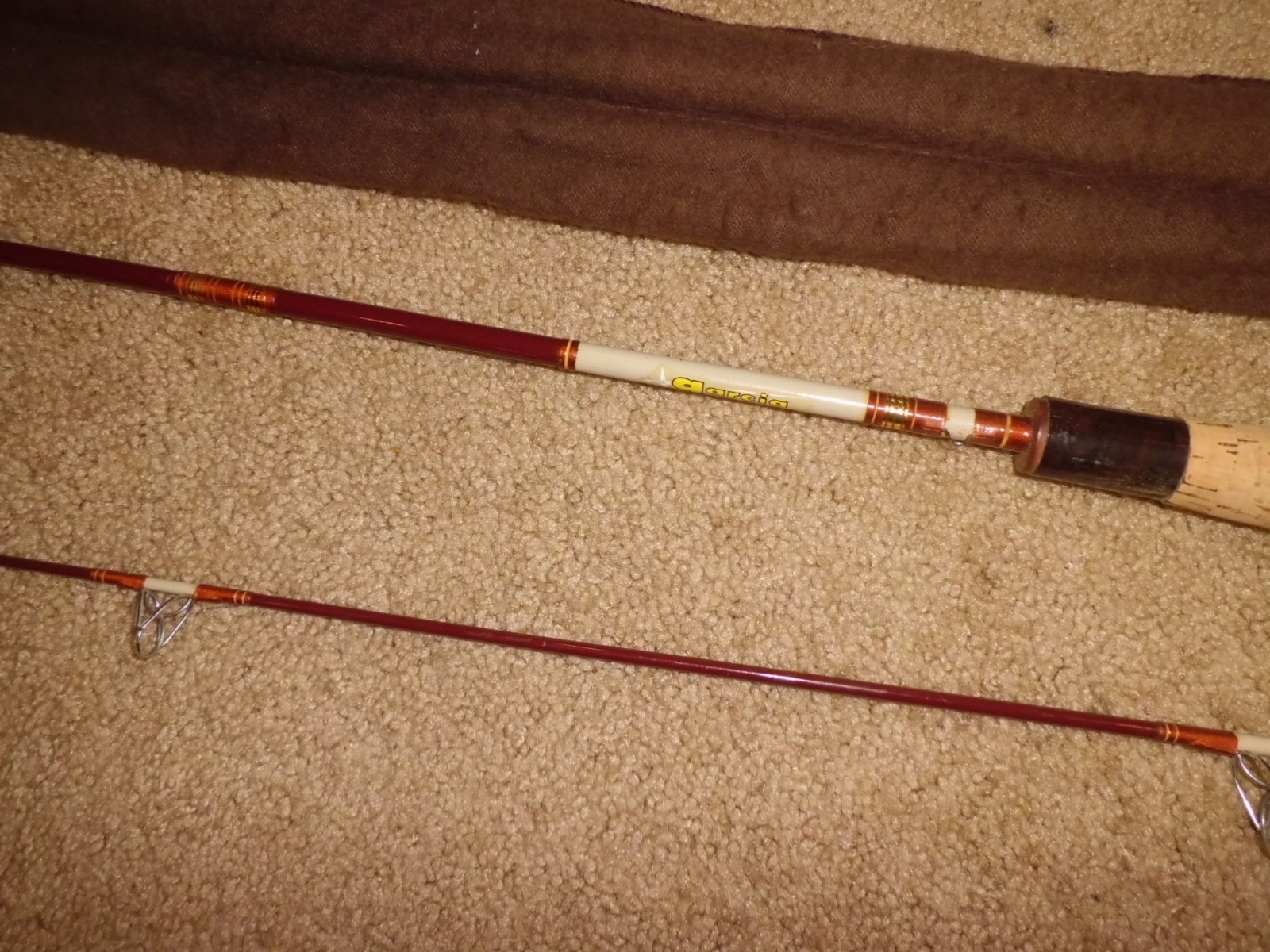 Vintage GARCIA Conolon 2503B Ultra Light Spinning 6′ Rod – USA- 2-6 lb test
