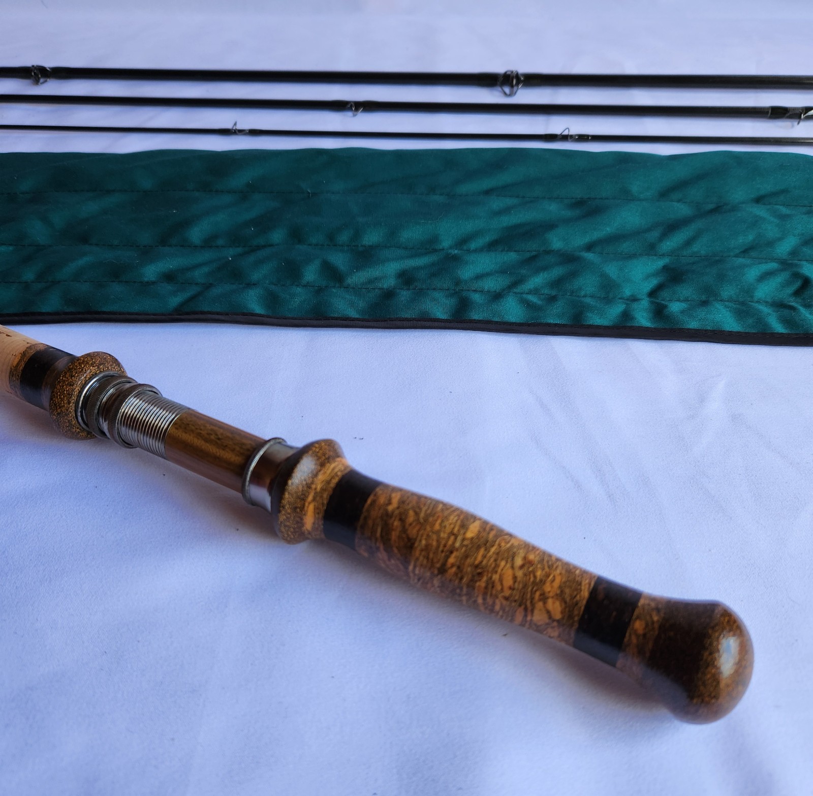 R.B. Meiser 13’6″ 7/8 Spey Fly Rod MKS S2H13678MKS-4 USA 4pc Sock