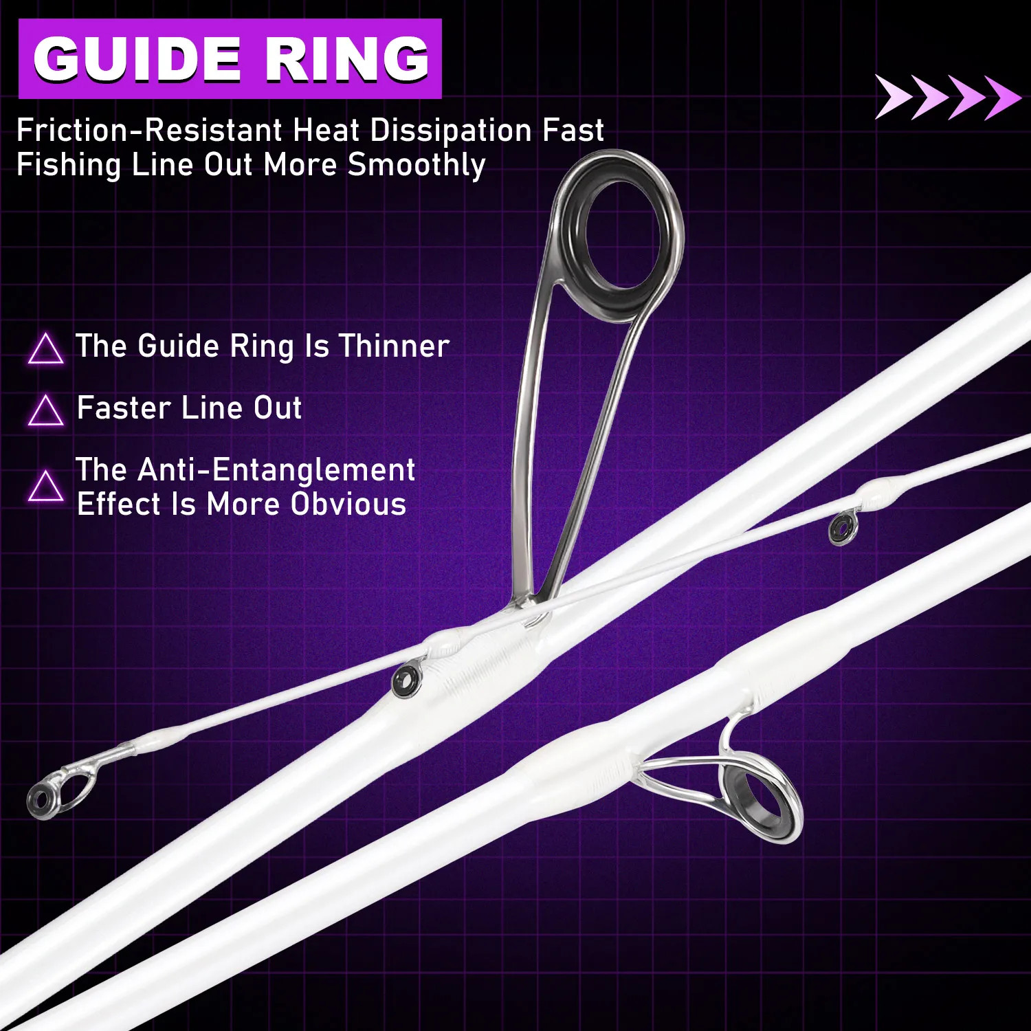 2 Sections 1.68M/1.8M Casting/Spinning Fishing Rod High Sensitivity Carbon Light