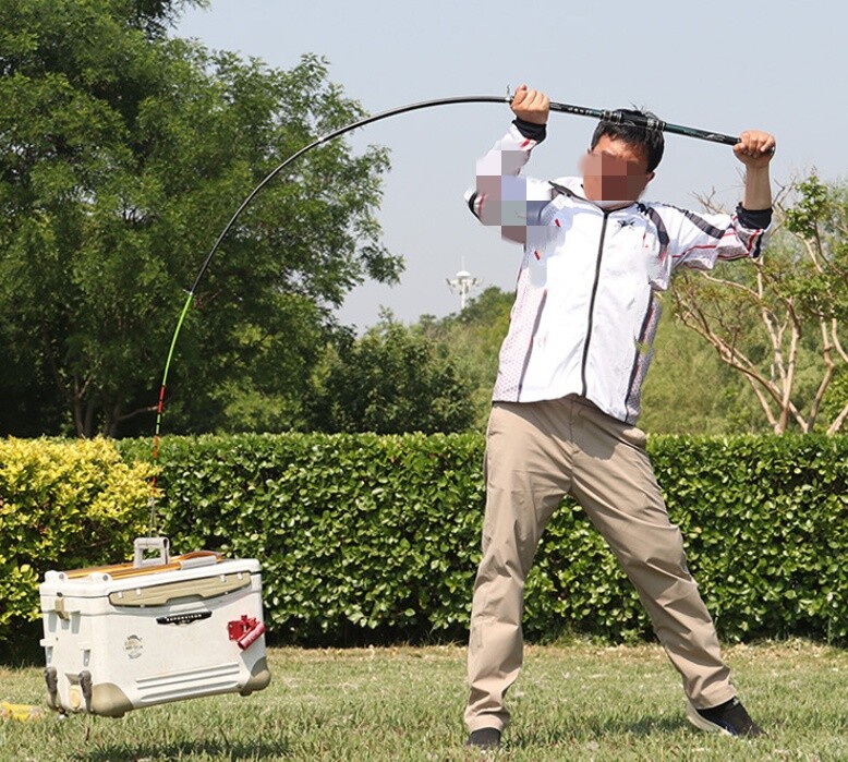 Rock Fishing Rod Carp Telescopic Sea Rod Spinning Rod Carbon Fiber Pole 2.1-3.6M