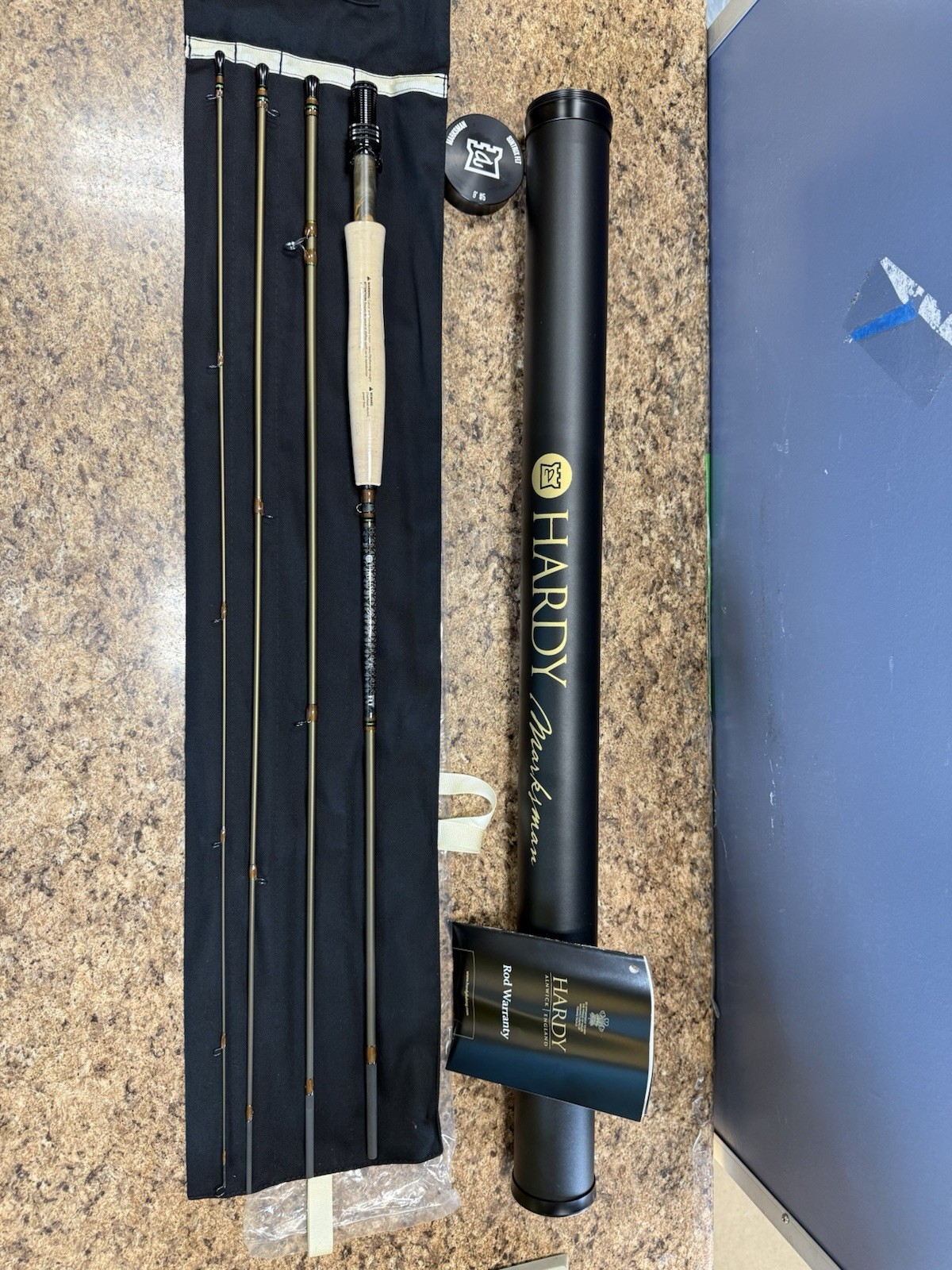 NEW Hardy Marksman SINTRIX FLT 9’ #5 Wt. 4 pc. Fly Fishing Rod Medium Fast! NEW!