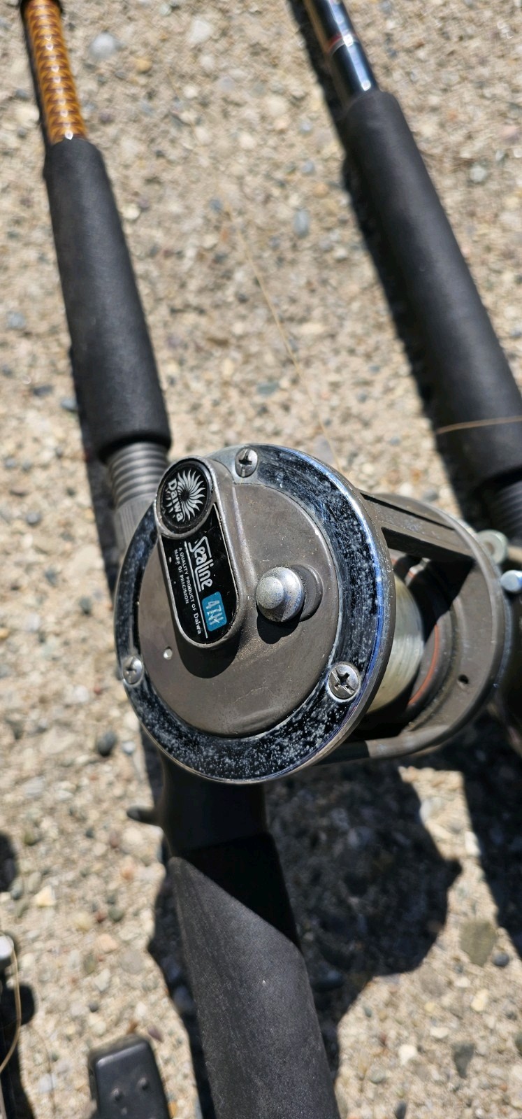 Down rigger Fishing Rods And Reels 4 Ugly Sticks 1 DAIWA Rod 1Browning Rod