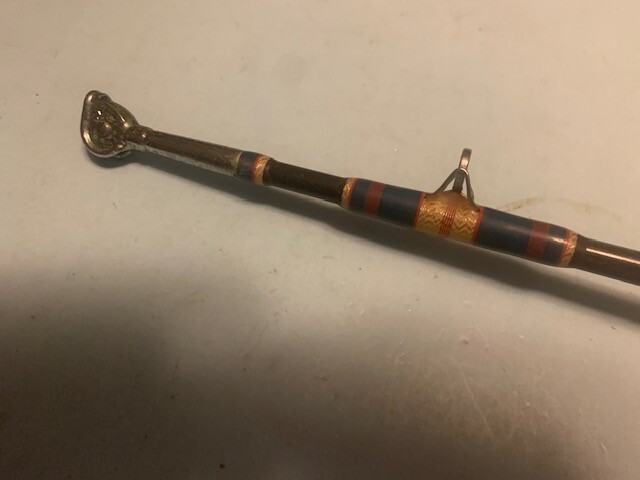 CUSTOM BUILT GRAPHITE COMPOSITE 7 FOOT 3 INCH 50 TO 100 POUND CLASS FISHING ROD