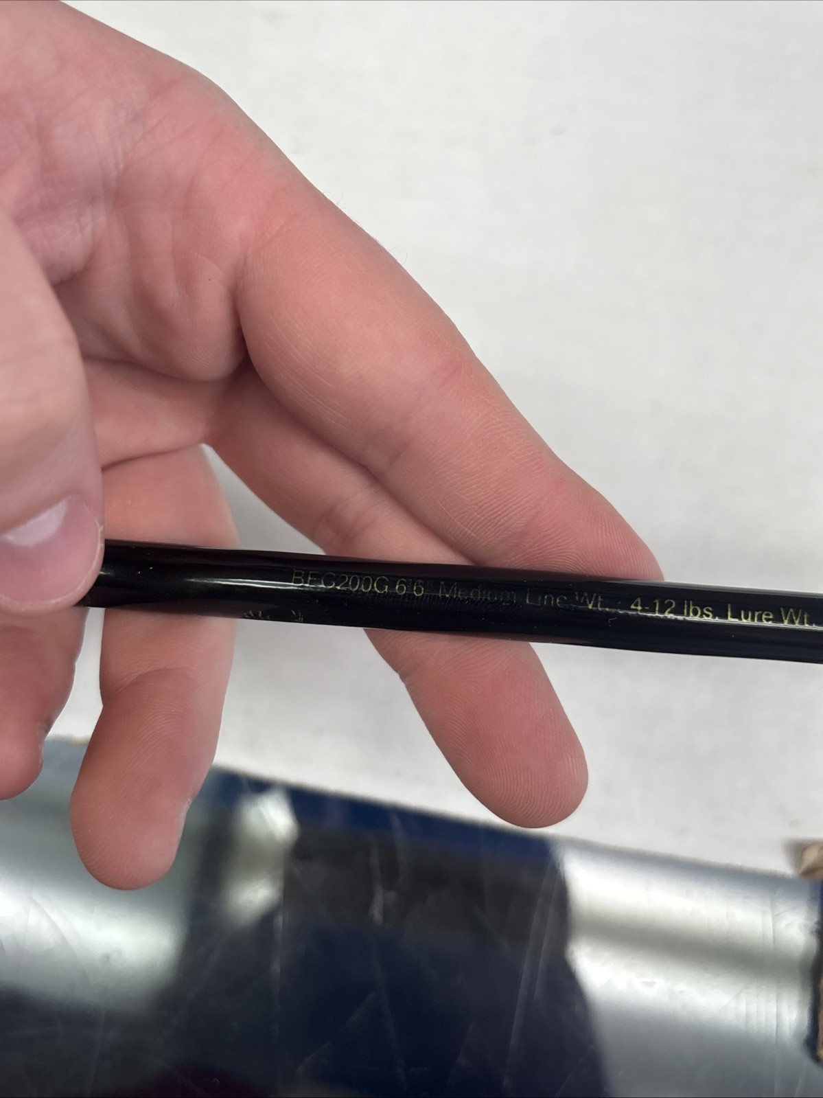Black Eagle Claw Rod Medium Night Stick BEG 200G 6’6 Glow In The Dark NOS