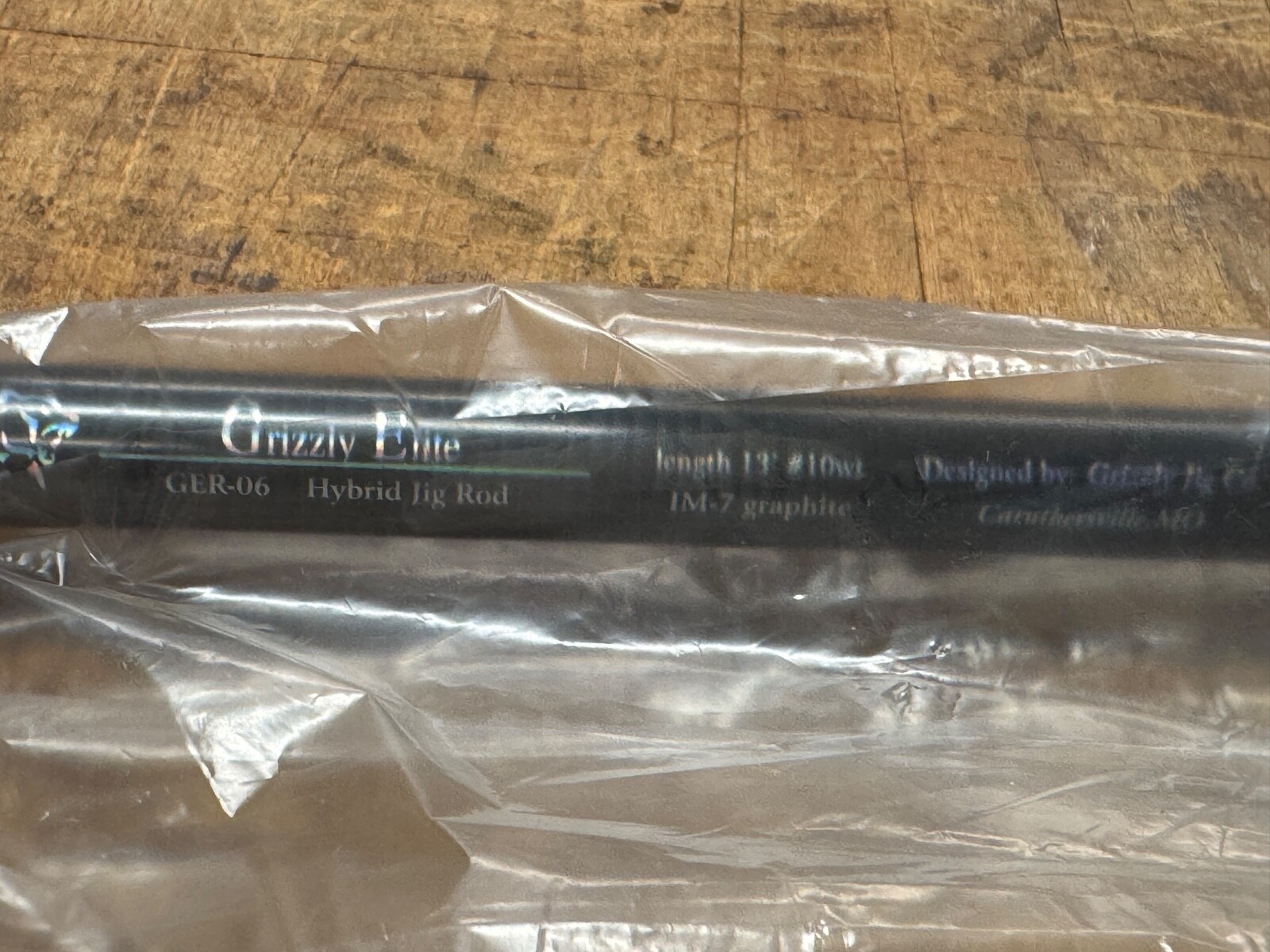 Grizzly Elite Hybrid Jig Rod Signature Series Louie Mansfield GER-06 13’