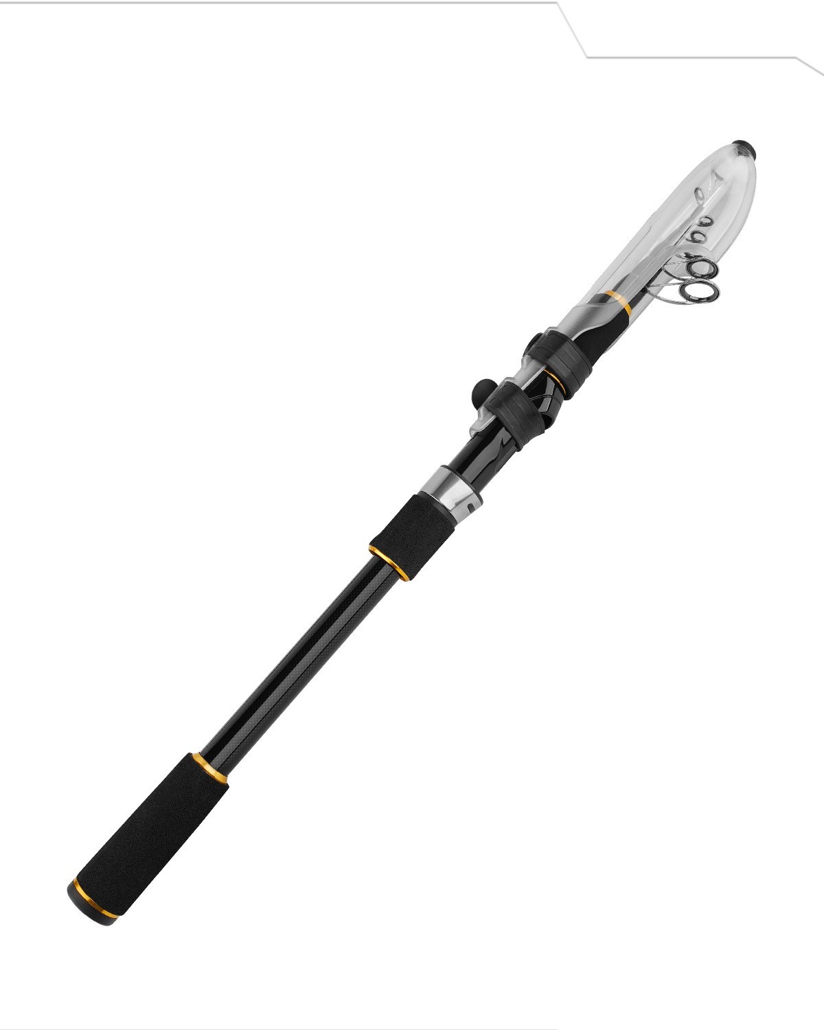 Telescopic Portable Fishing Rod 7ft 8ft 9ft Travel Pole Rock Fishing Rod Carp