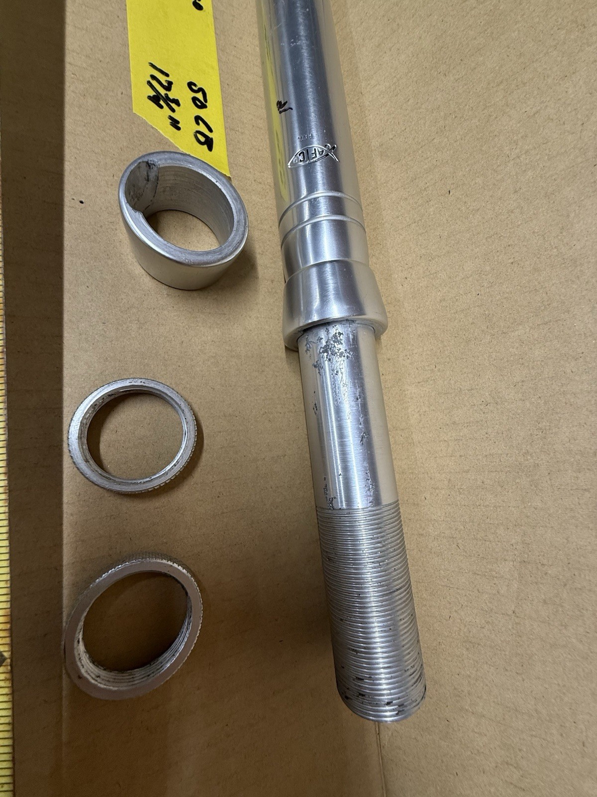USED AFTCO POLISHED Aluminum Butt 17.5″ UB2 Great condition. 30-50lb class