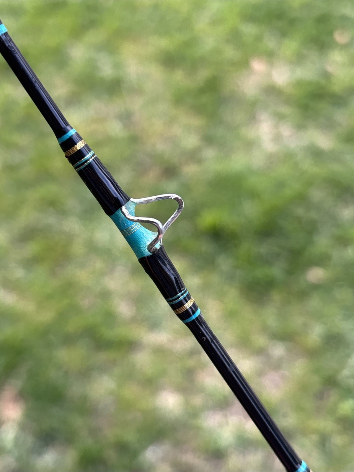 Calstar Grafighter 870L 7’ 15-30LB 1-Piece Fishing Rod USA READ 2 DAMAGED GUIDES