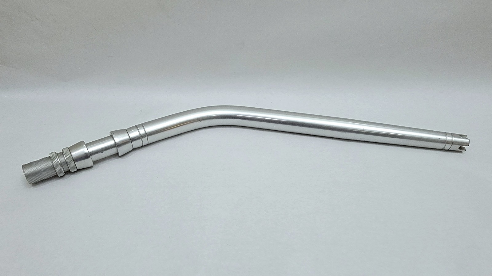 AFTCO #UBC Curved Silver Aluminum Marine Fishing Rod UniButt Bent Holder