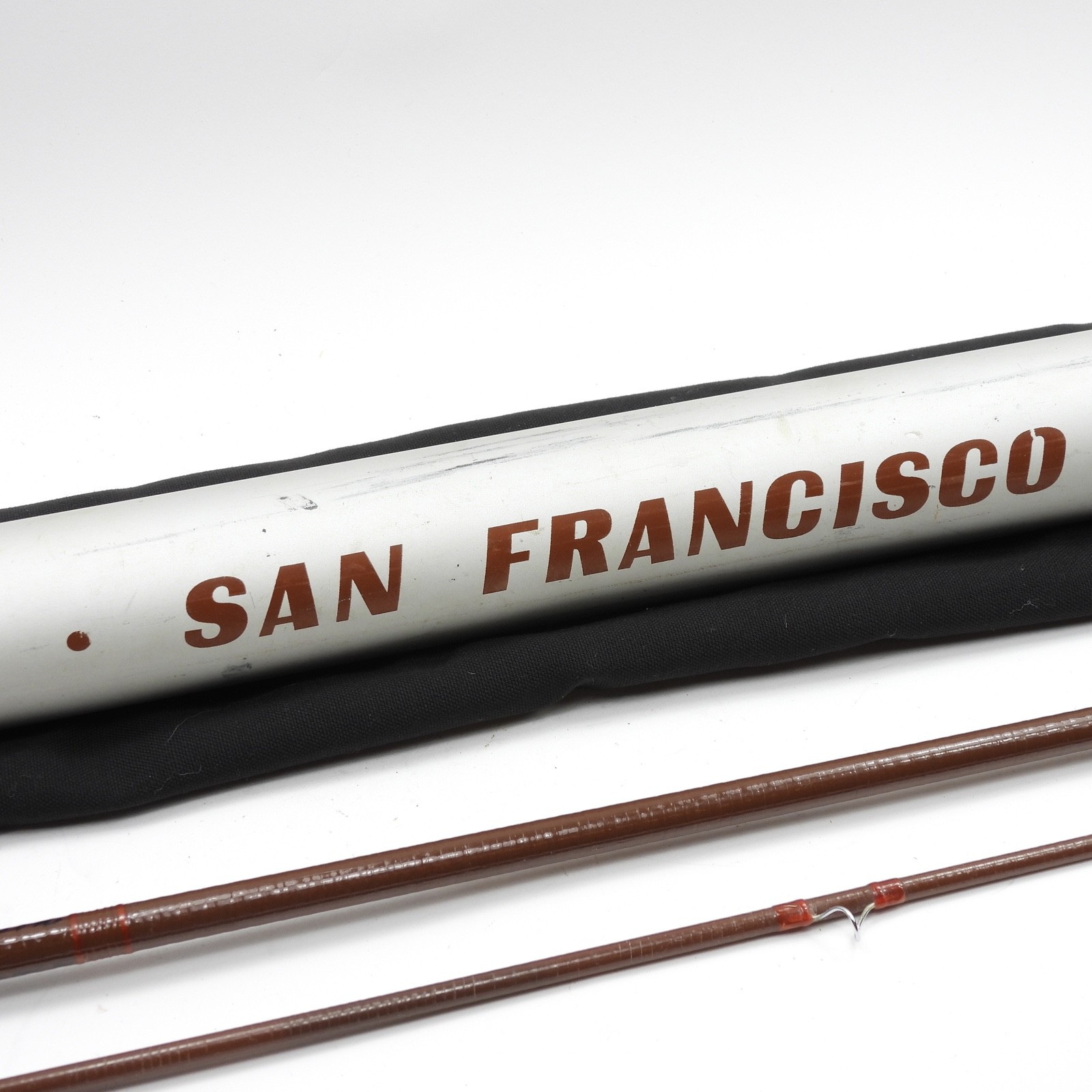 Scott Powr-Ply Fiberglass Fly Rod. Model F-71. 7’. 5wt. W/ Tube & Sock.