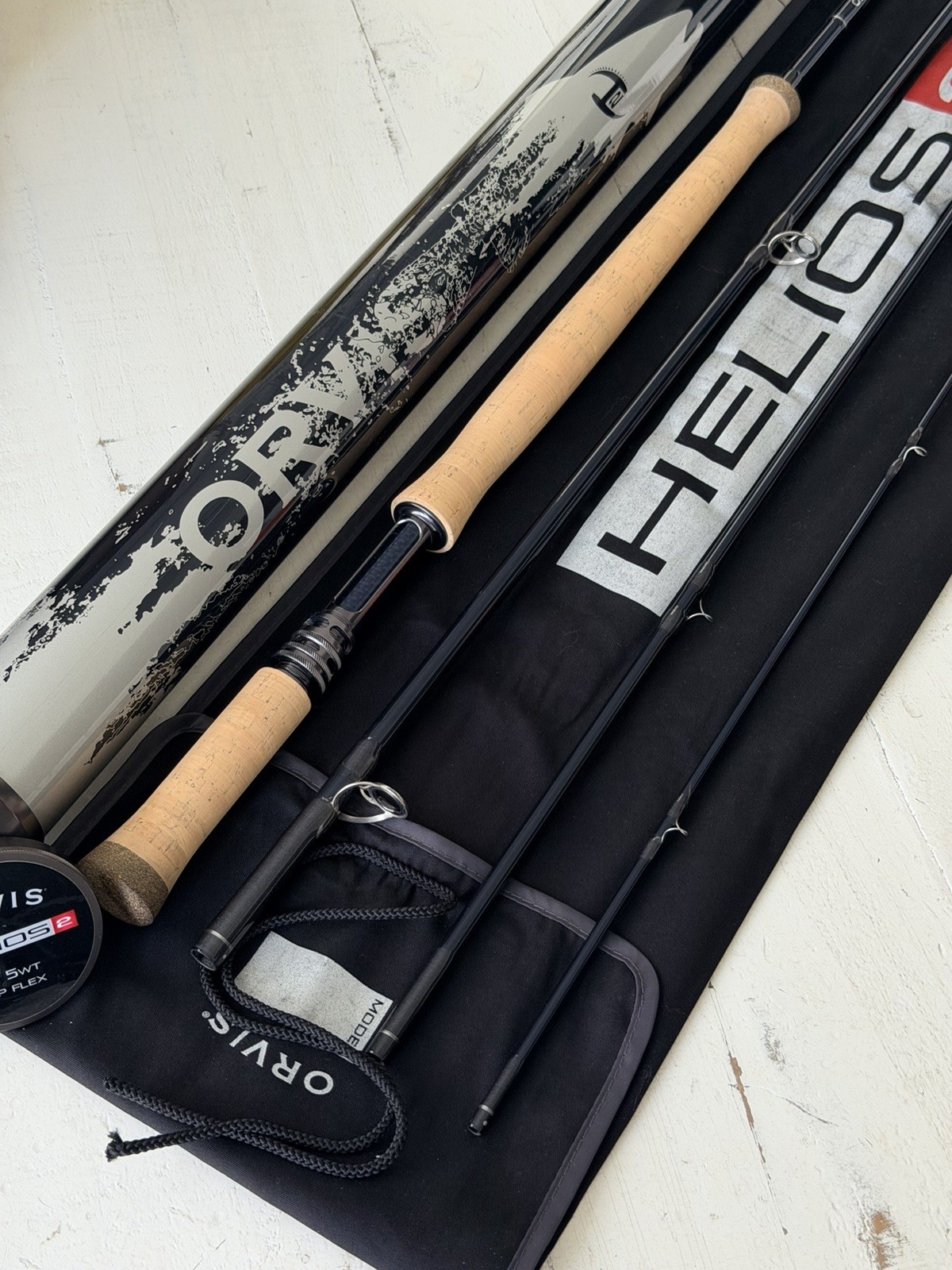 **BEAUTIFUL**🔥ORVIS HELIOS-2. 5wt. 11’ft SWITCH/Spey Tip Flex🔥 ~LEGENDARY~
