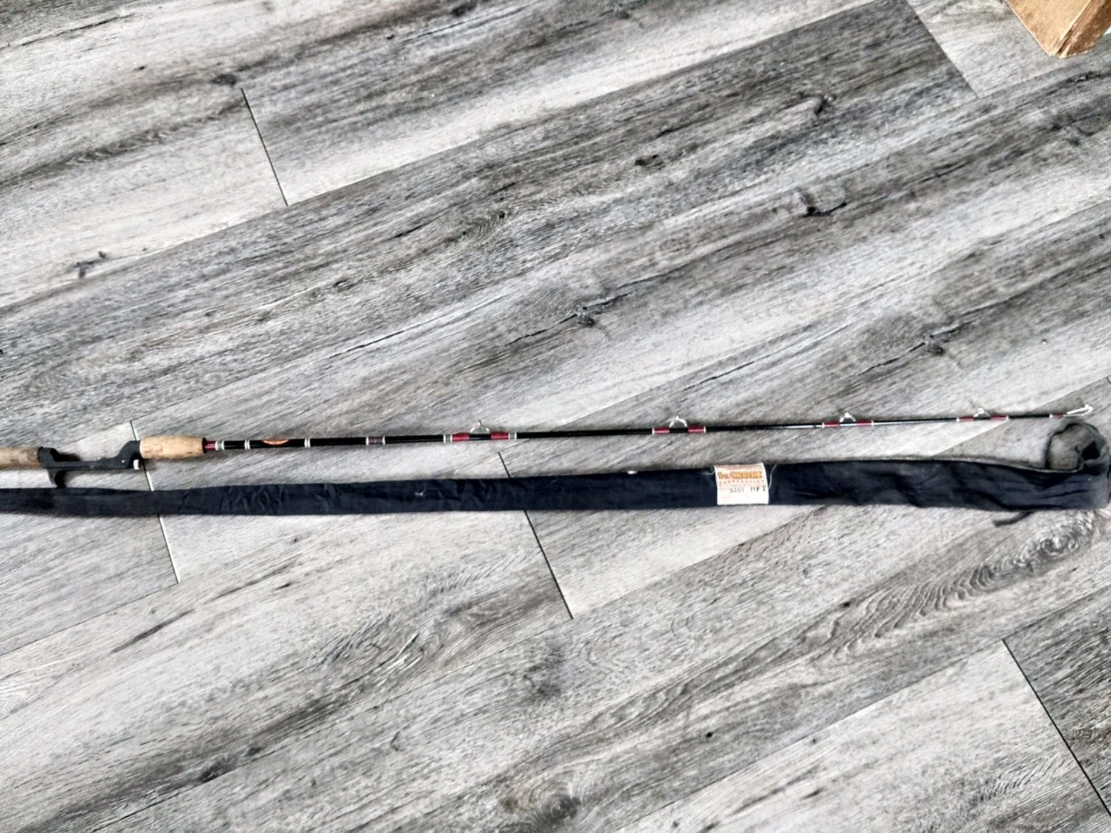 Vintage Rare St. Croix Model 5101-HFT 5′ Casting 1 Piece Rod W/ Original Sleeve.