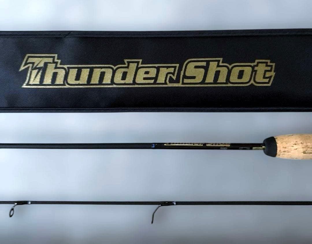 Little Rock Baits Thunder Shot Bass Fishing Rod Near Mint Condition