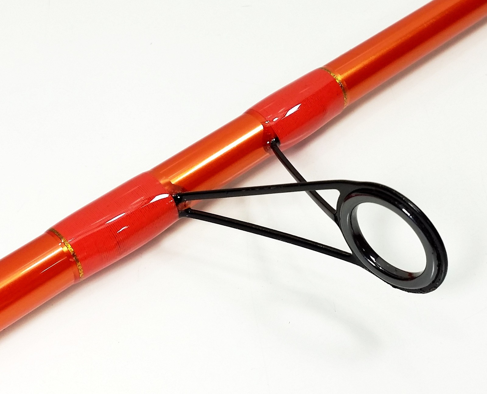 COLLAPSIBLE Carrot Stix SPINNING Wild Orange Fishing Rod 6- 7′ Ultra Light – MH