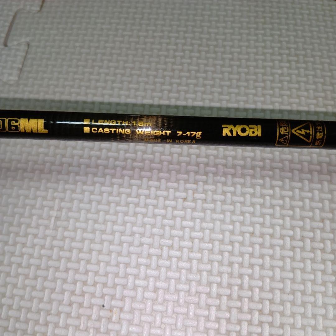 Ryobi Carbotech Joyspin 606ML Trout Spin Rod 1.8m Used