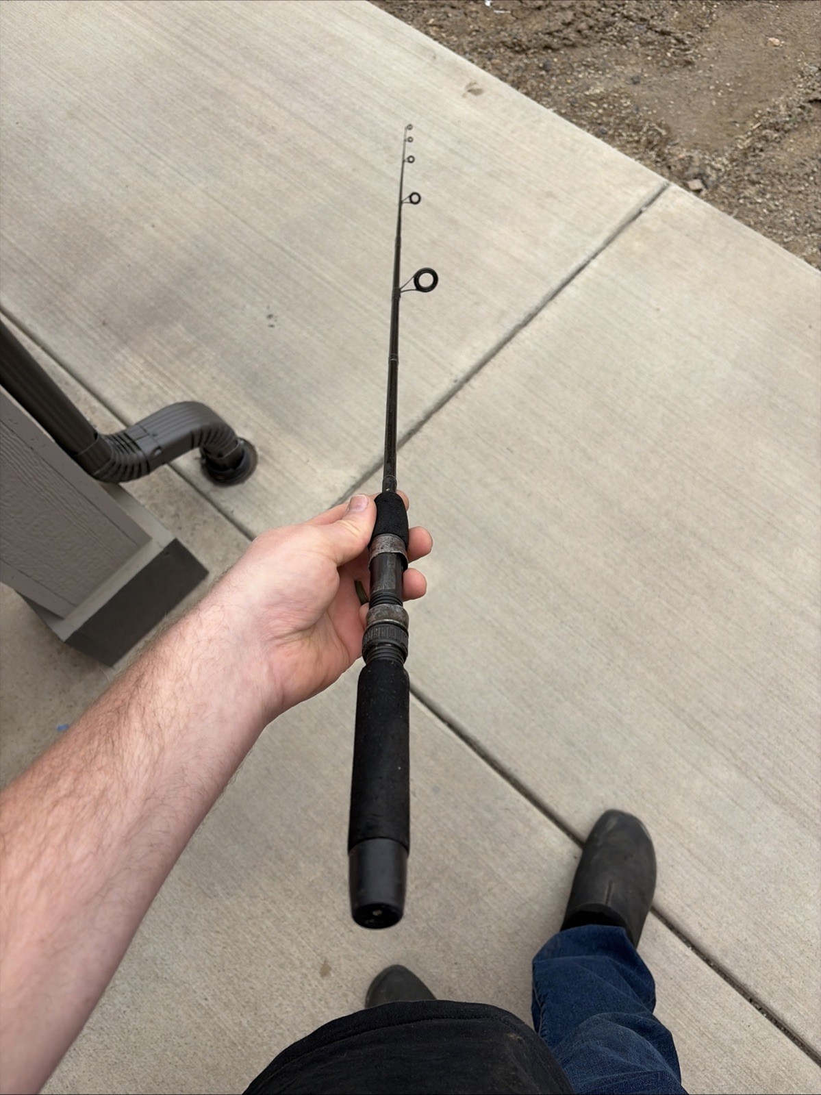 Vintage Shimano Super Ultra Light FX-2550 Fishing Pole